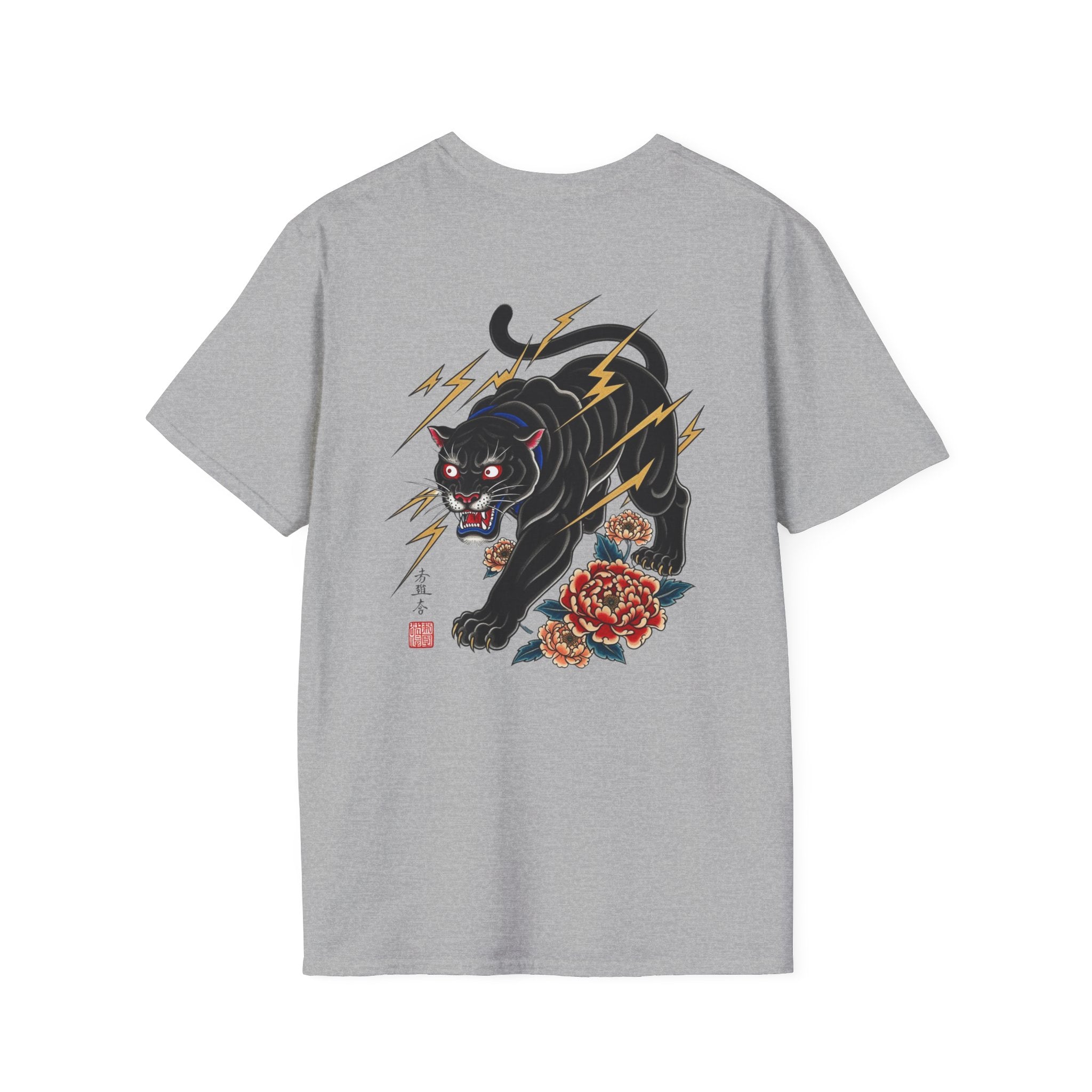 Minimal Logo T‑Shirt — Small Chest Square Branding Tee