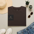 Minimal Logo T‑Shirt — Small Chest Square Branding Tee