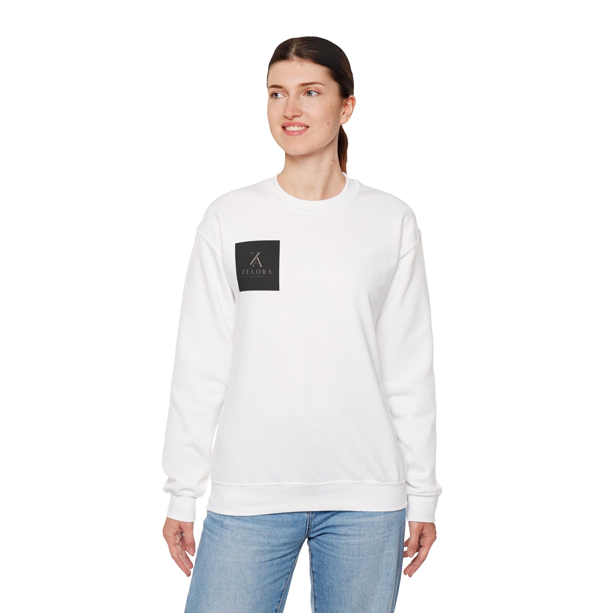 Tiger King Crewneck Sweatshirt — Flaming Tiger on Skulls Graphic