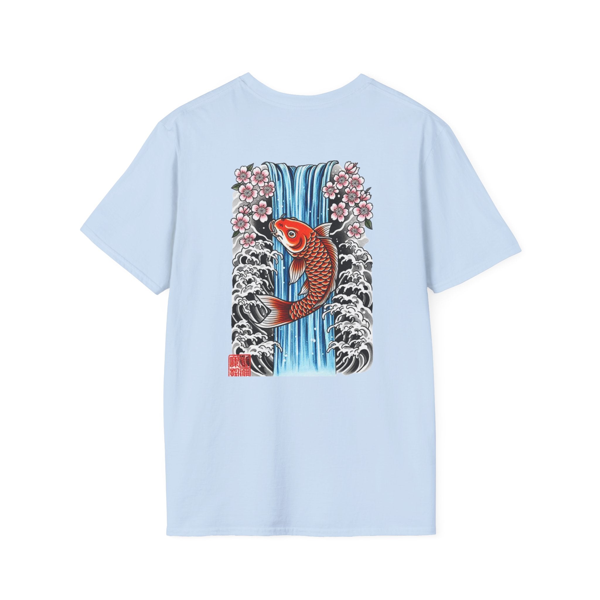 Minimal Logo T‑Shirt — Petite Chest Square Branding Tee