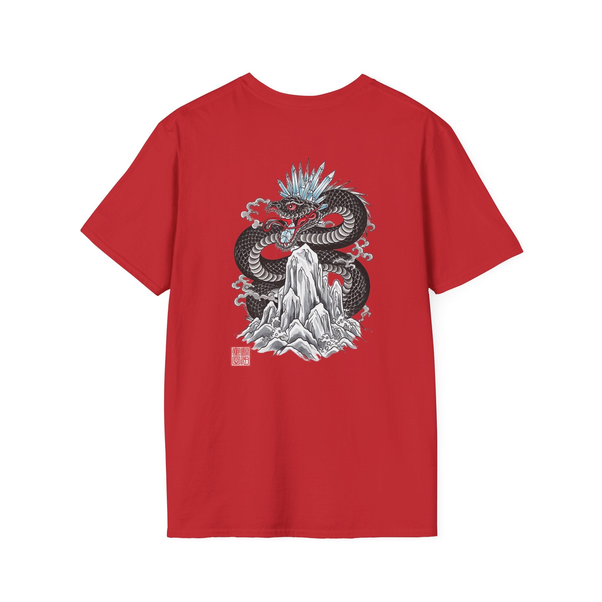 Minimal Logo T-Shirt — ZEIORA Chest Patch Design