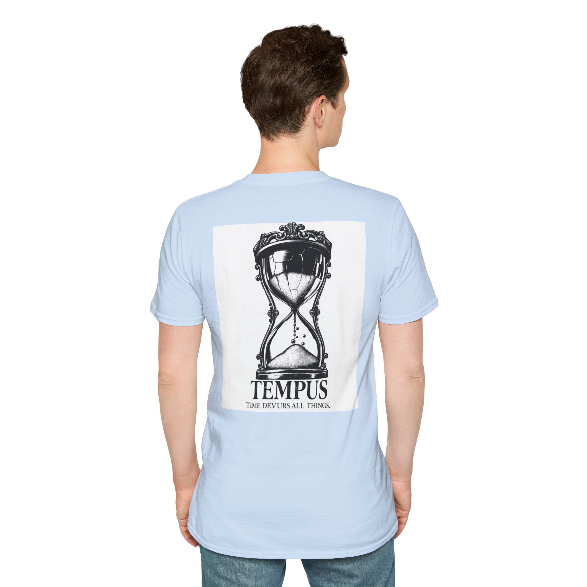 Minimal Logo T-Shirt — Small Chest Emblem Casual Tee