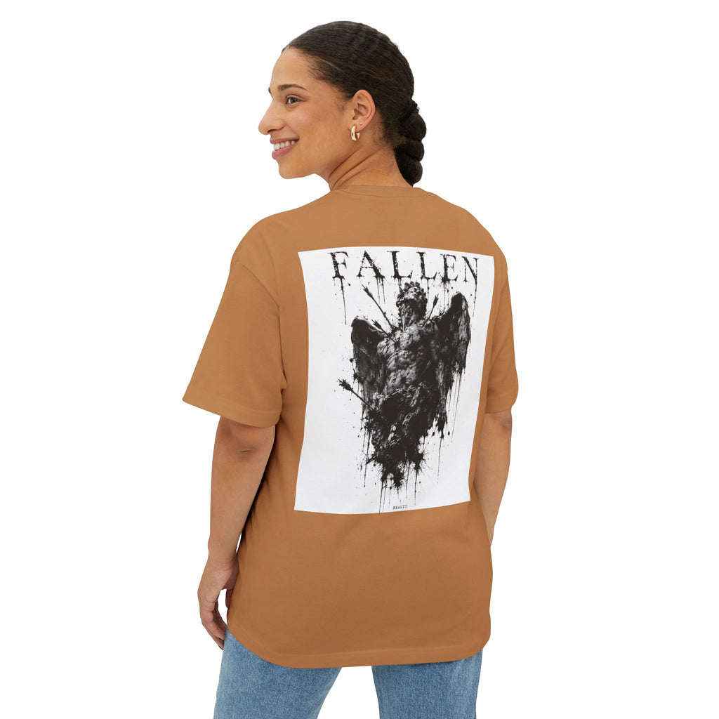 Fallen Angel — Oversized White Casual Shirt