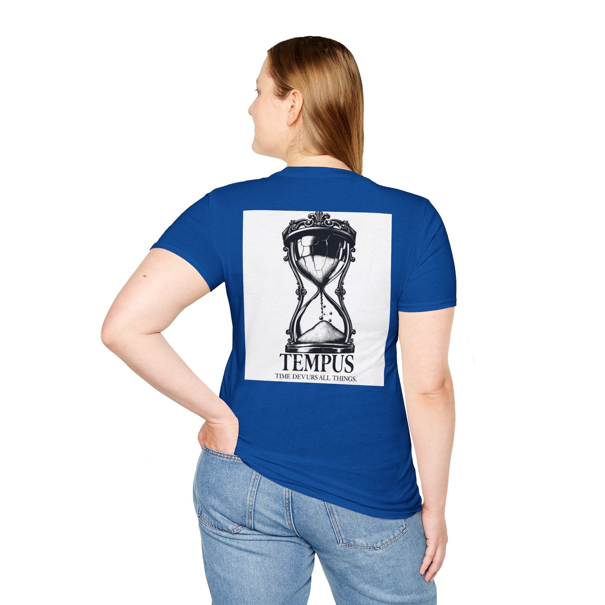 Minimal Logo T-Shirt — Small Chest Emblem Casual Tee
