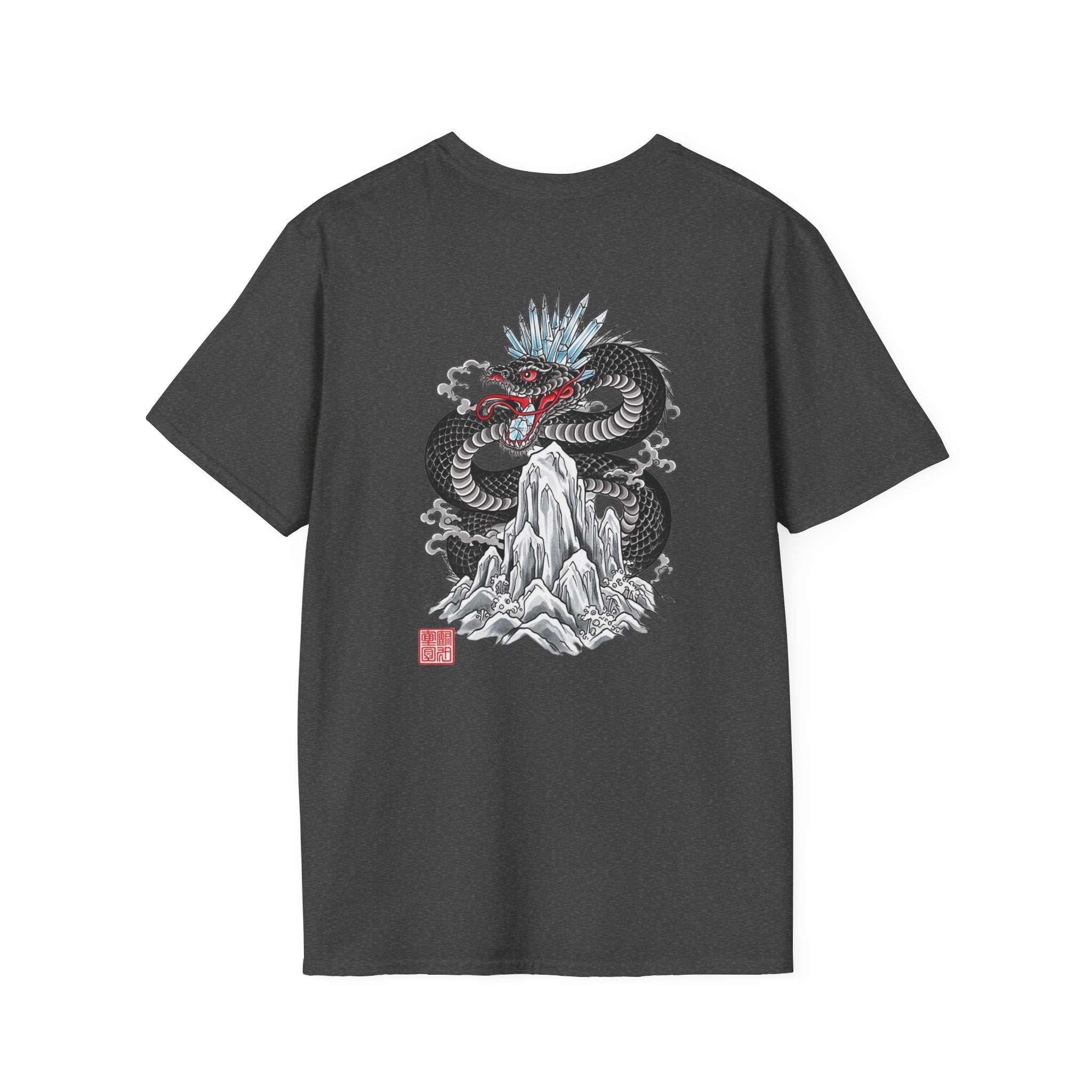 Minimal Logo T-Shirt — ZEIORA Chest Patch Design