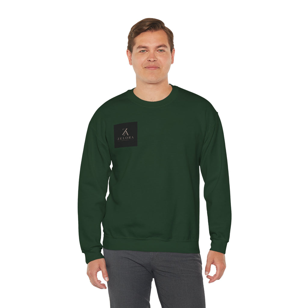 Dragon Circle Crewneck Sweatshirt — Asian-Inspired Snake & Floral Back Graphic