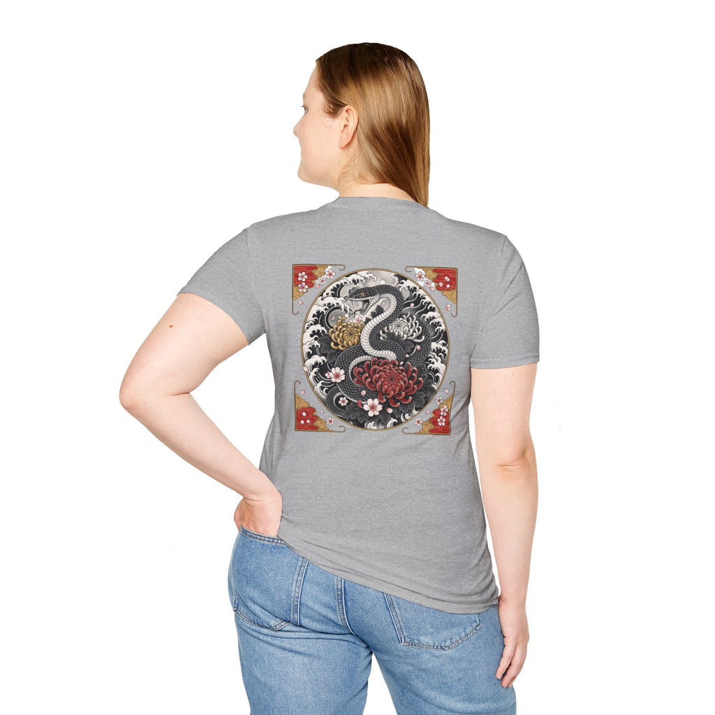 Minimal Logo T-Shirt — Zeora Monogram Casual Tee