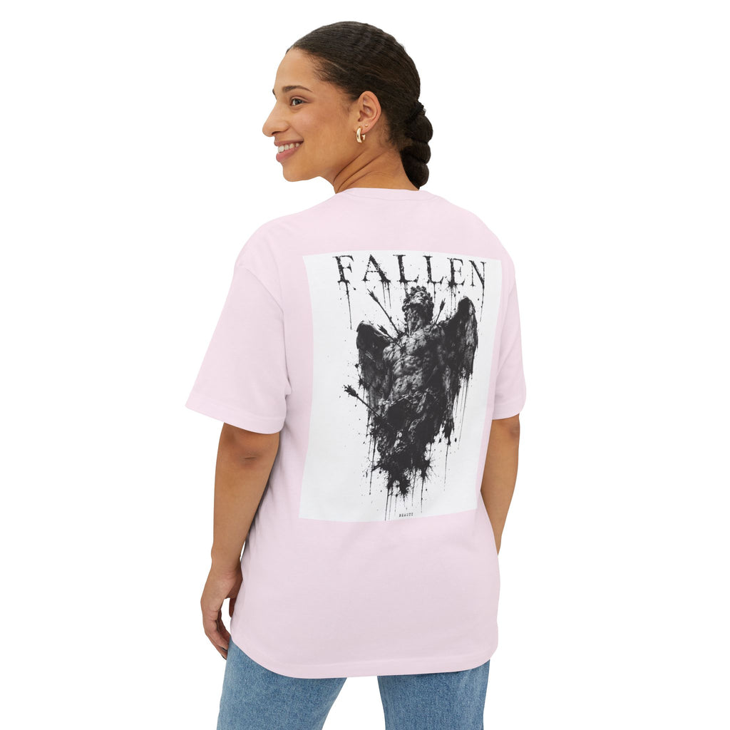 Fallen Angel — Oversized White Casual Shirt