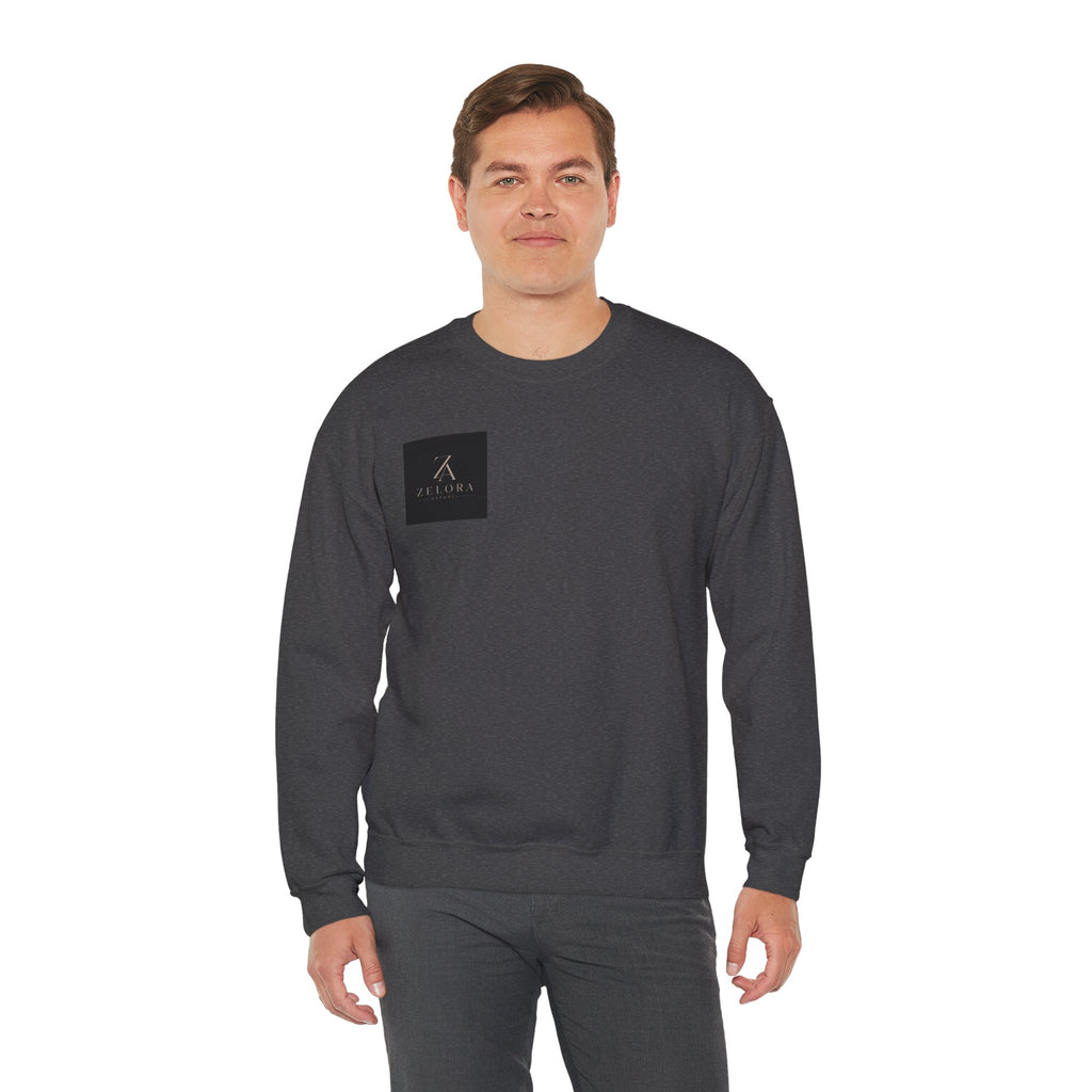 Phoenix Warrior Crewneck Sweatshirt – Flaming Phoenix Sword Back Graphic