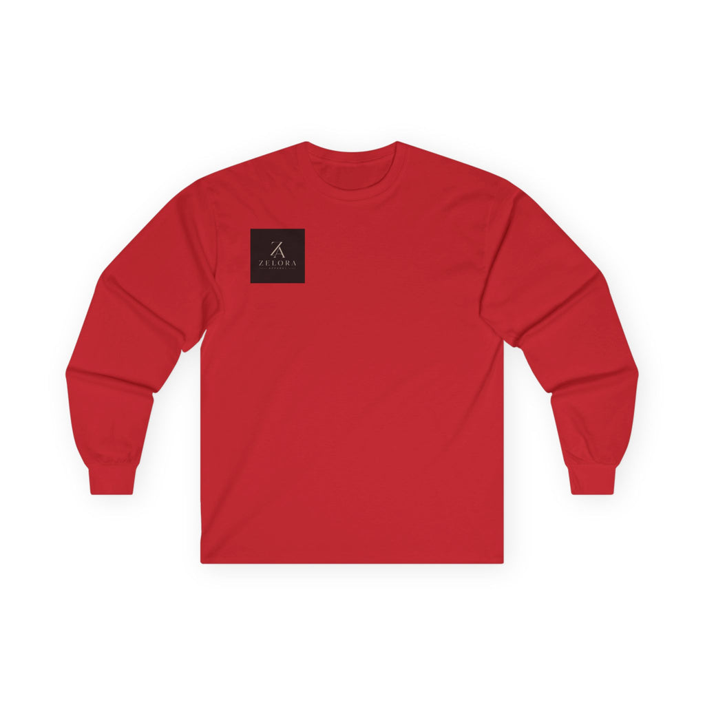 Chaos Long Sleeve Tee — Grunge Gothic Graphic Shirt