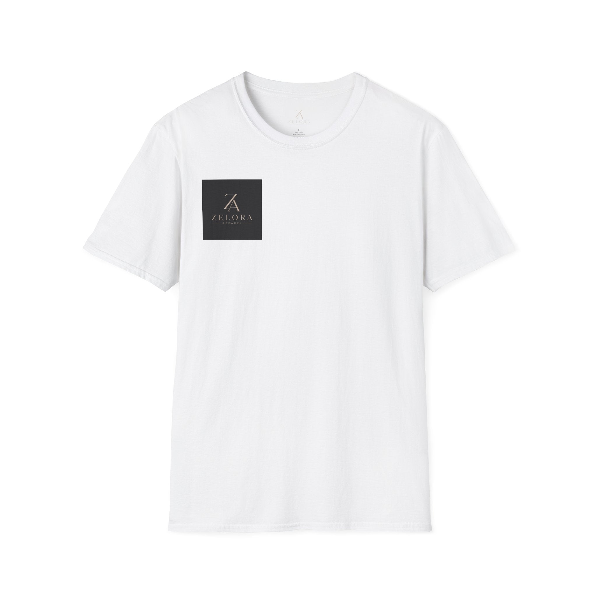 Minimal Logo T-Shirt — Zeora Branded Chest Patch