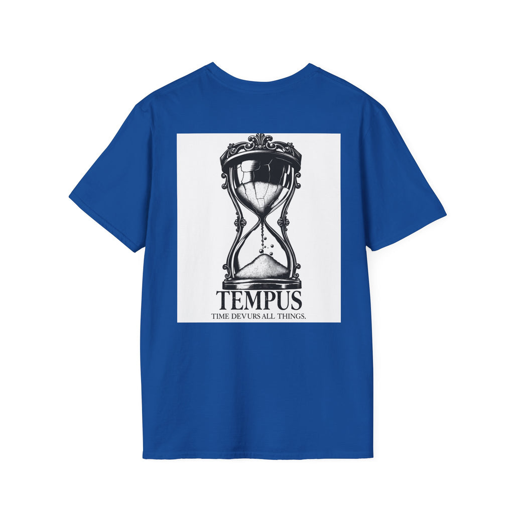 Minimal Logo T-Shirt — Small Chest Emblem Casual Tee