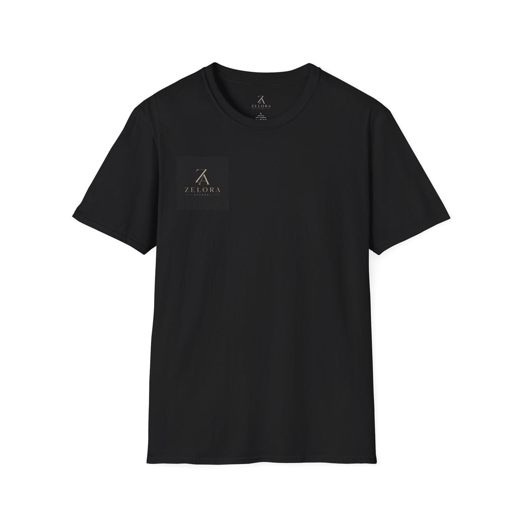 Minimal Logo T‑Shirt — Zeora Monogram Chest Print