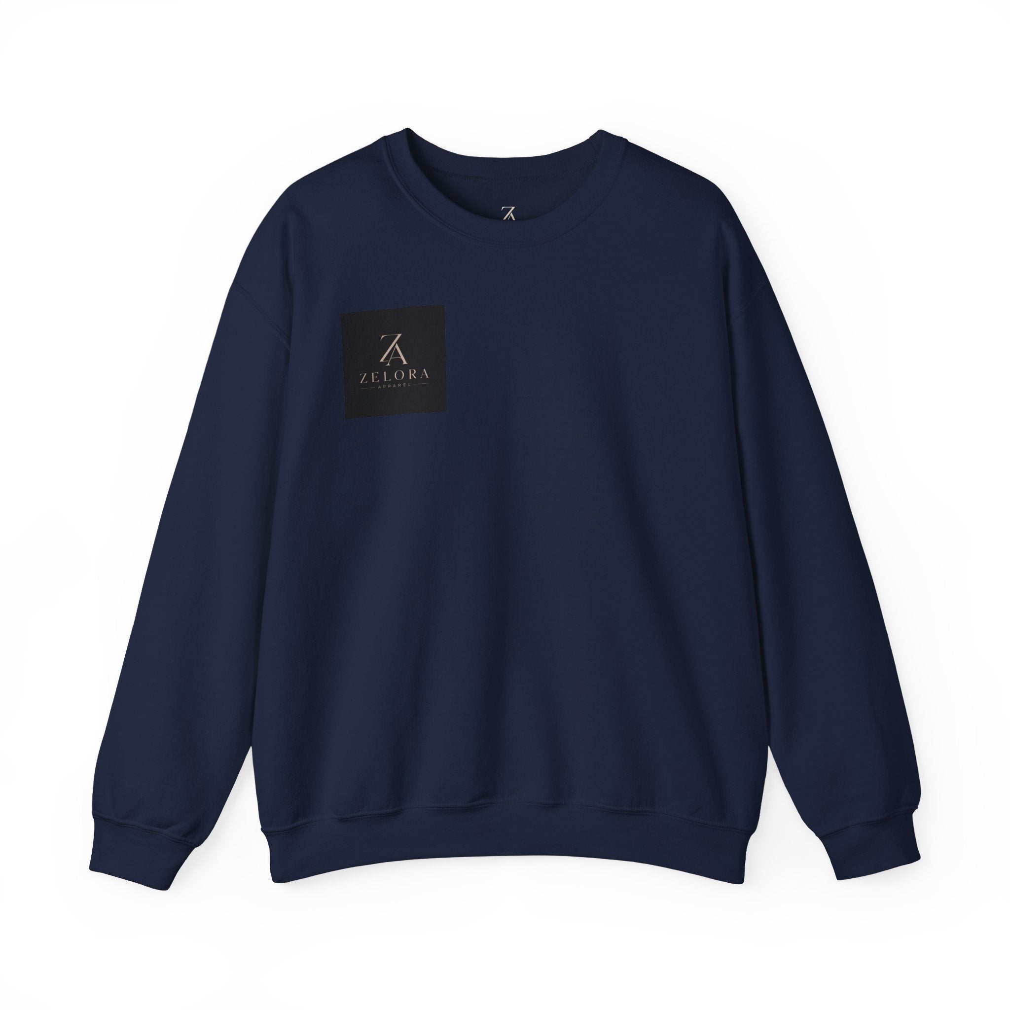 Crane & Cherry Blossom Crewneck Sweatshirt — Japanese Crane Graphic Pullover