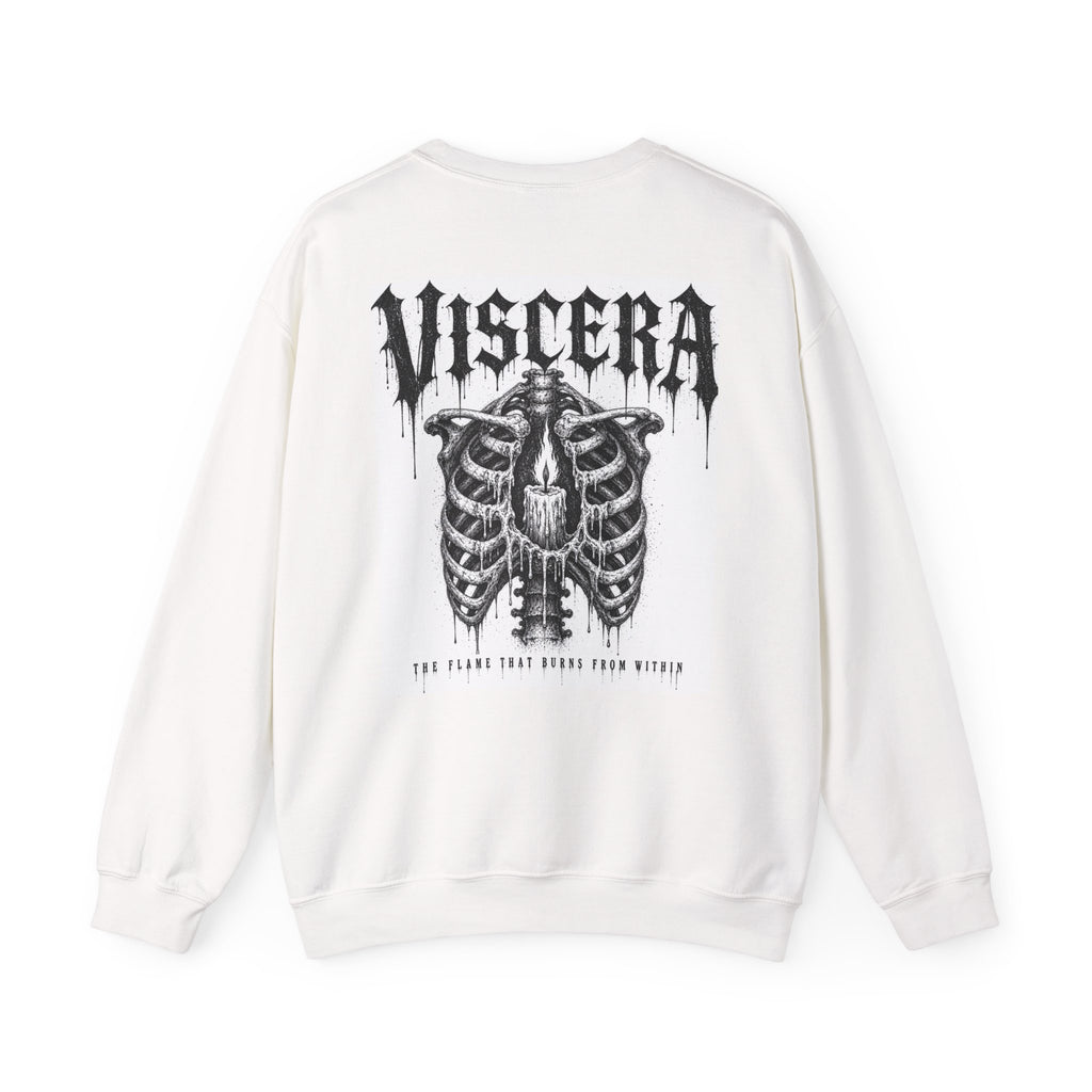 Crewneck Sweatshirt — Viscera Ribcage Graphic Crewneck