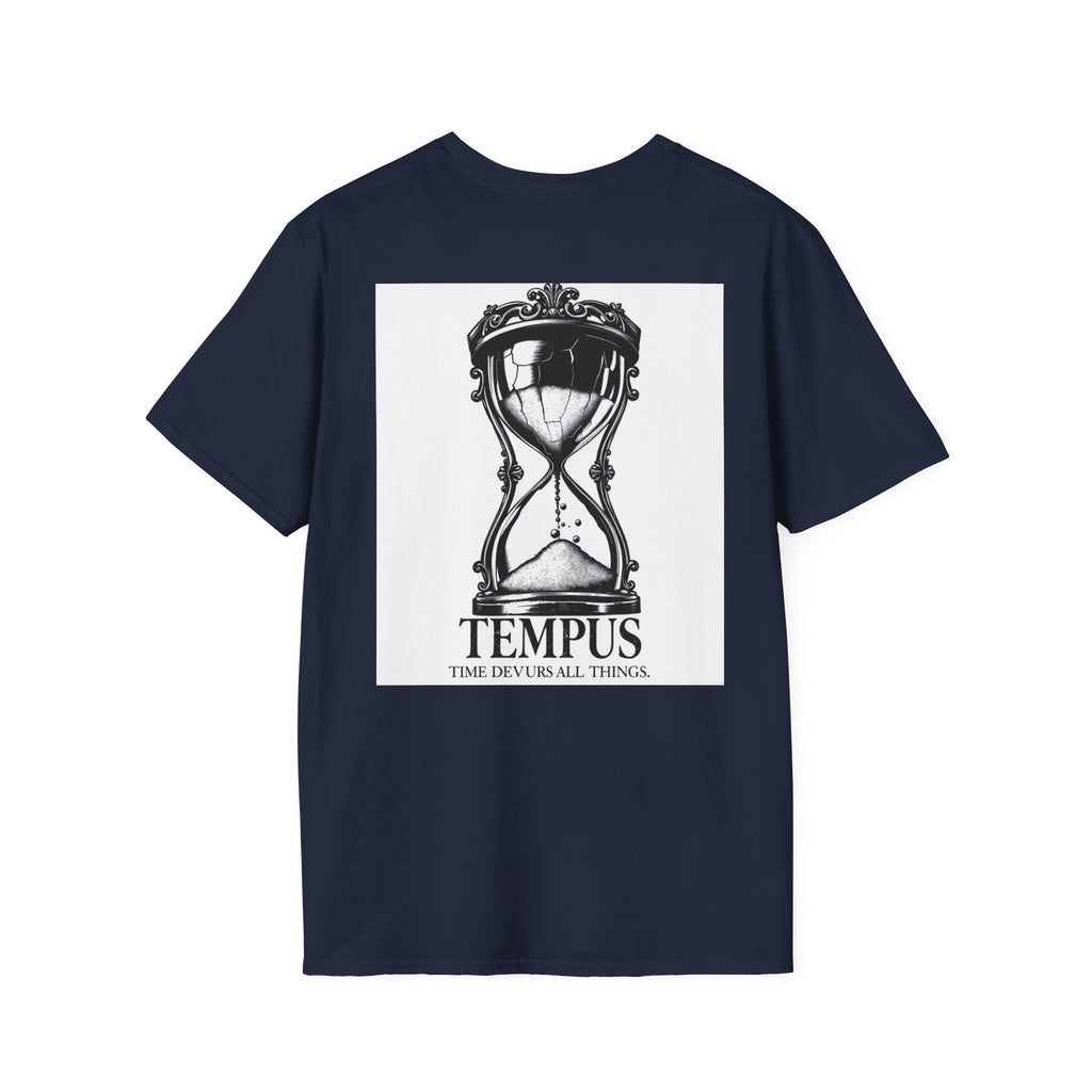 Minimal Logo T-Shirt — Small Chest Emblem Casual Tee
