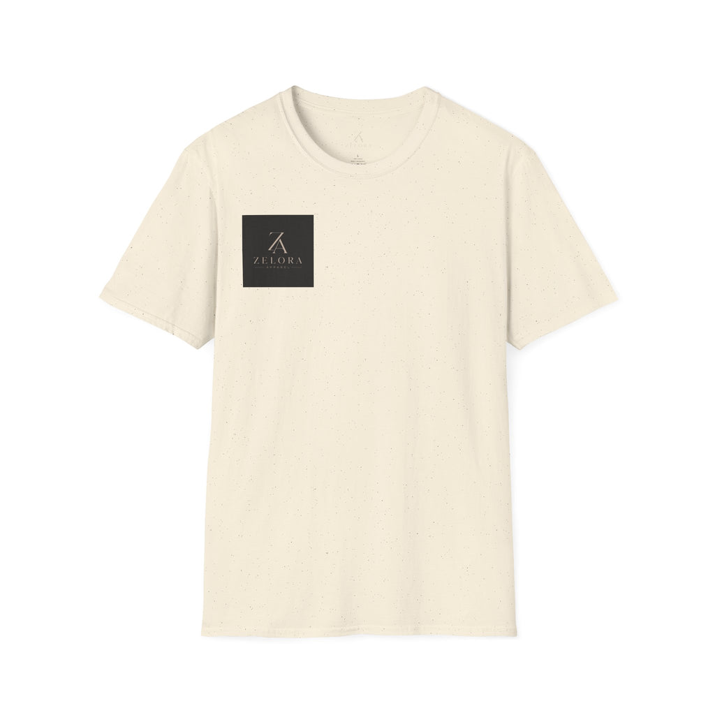 Minimal Logo T-Shirt — Zeora Branded Chest Patch