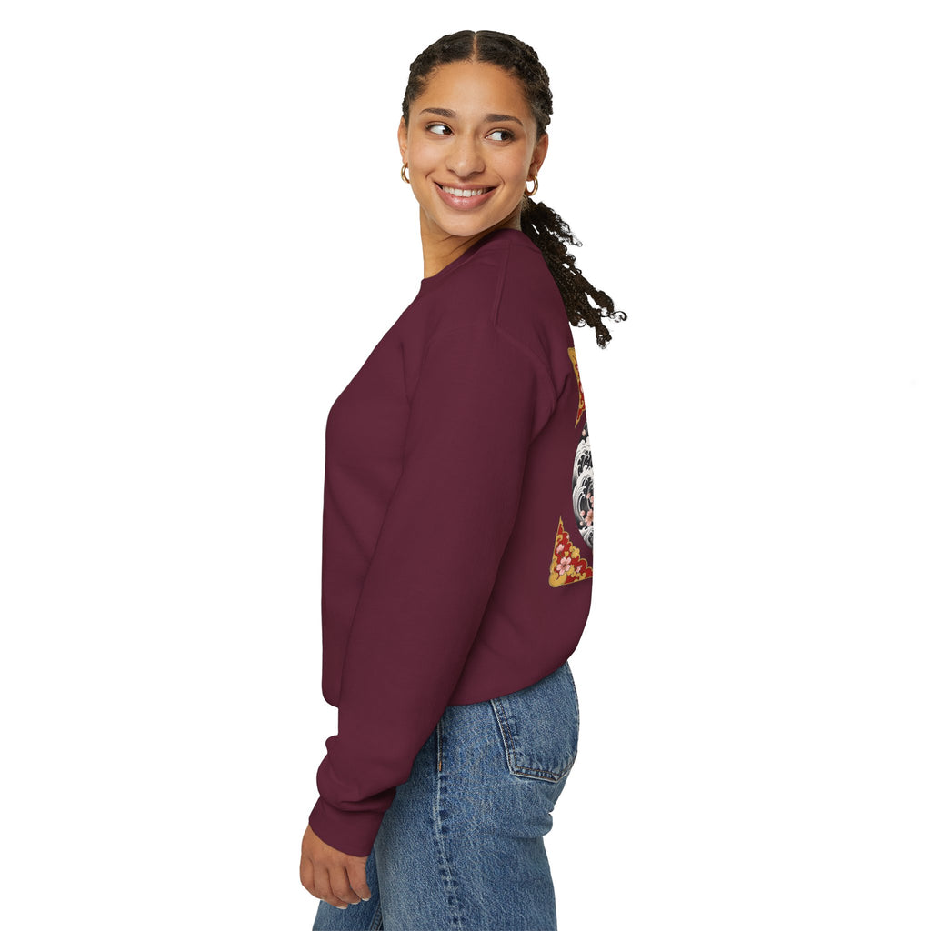 Phoenix Crewneck Sweatshirt — Vintage Japanese Phoenix Back Print