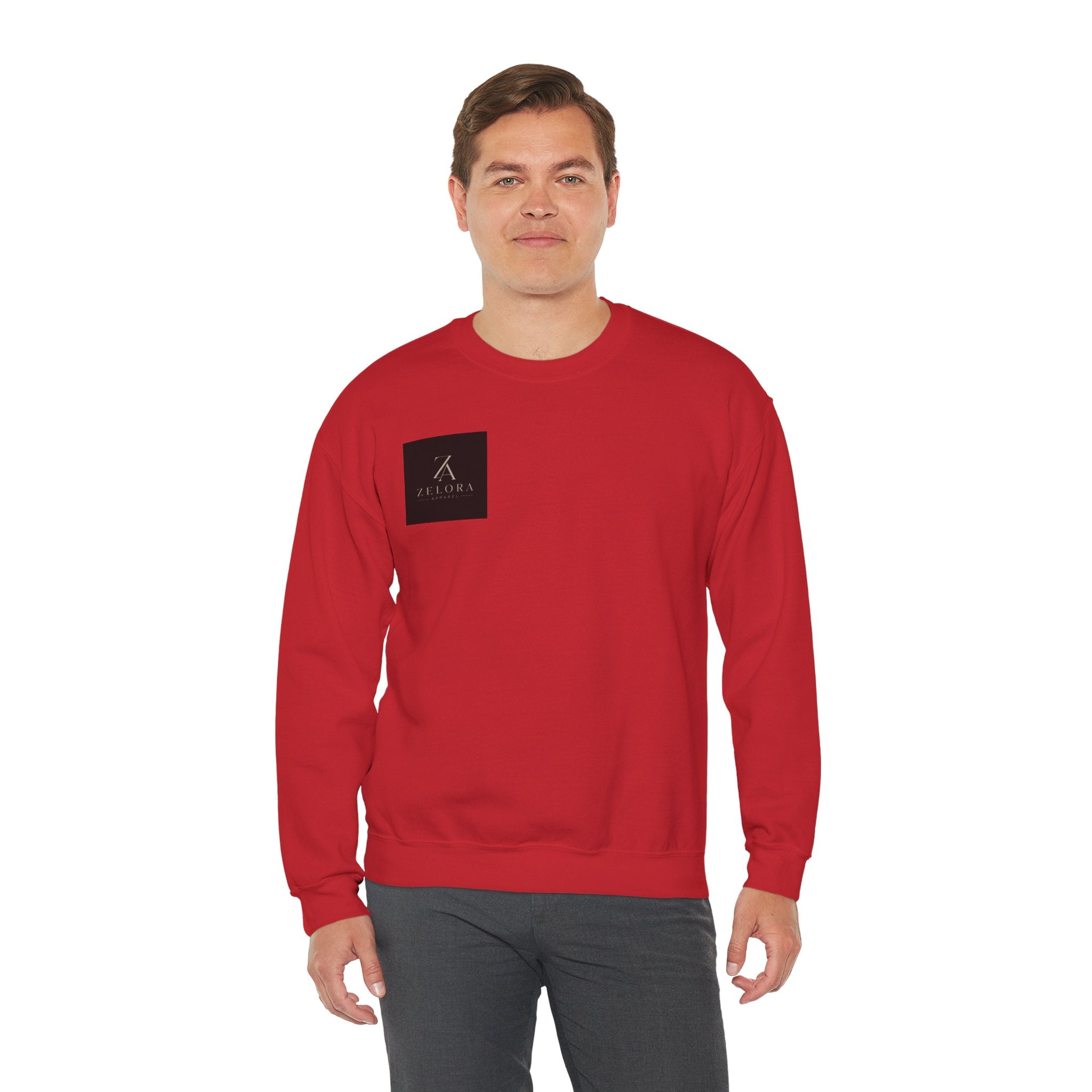 Phoenix Warrior Crewneck Sweatshirt – Flaming Phoenix Sword Back Graphic