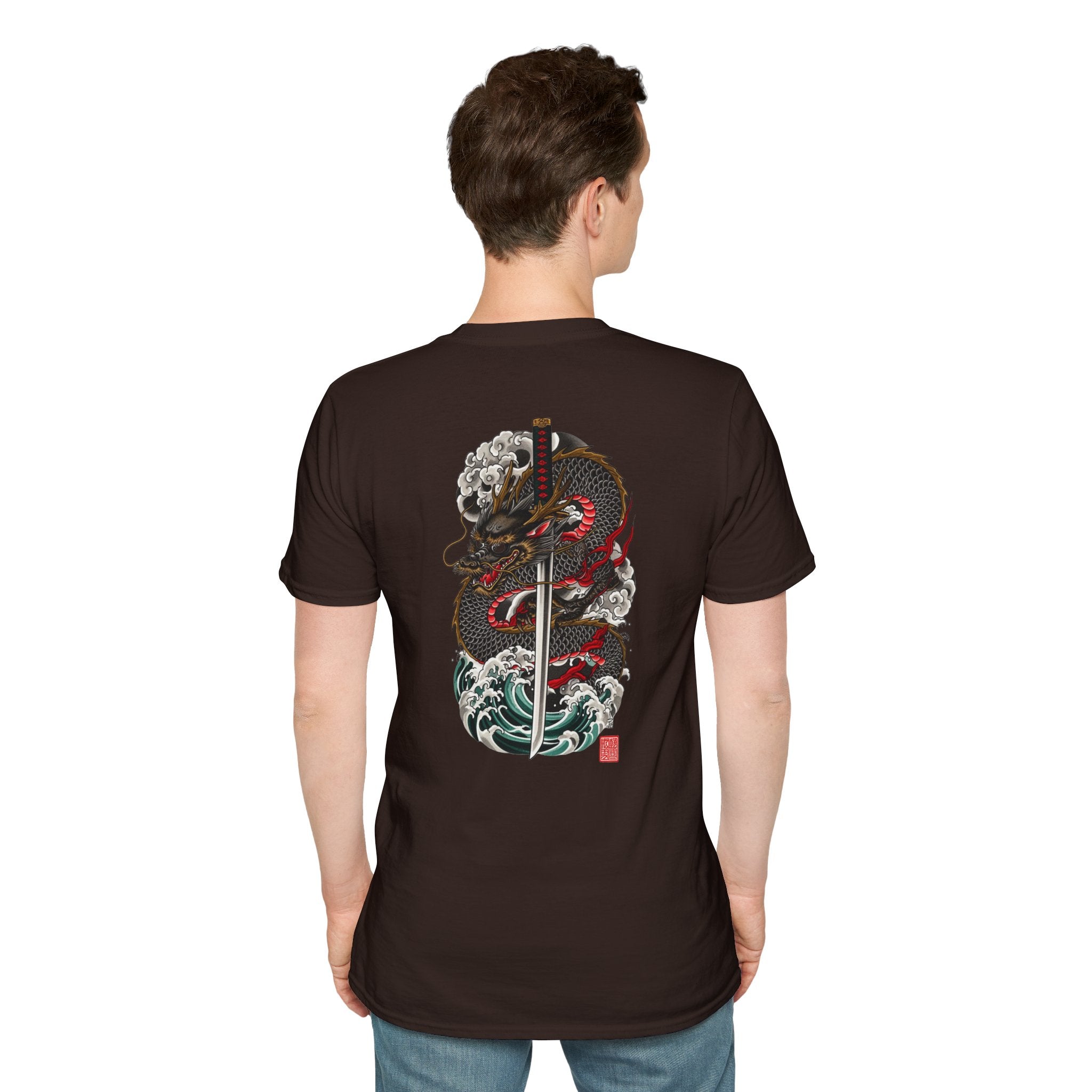 Minimal Logo T‑Shirt — Zenora Black Square Chest Print