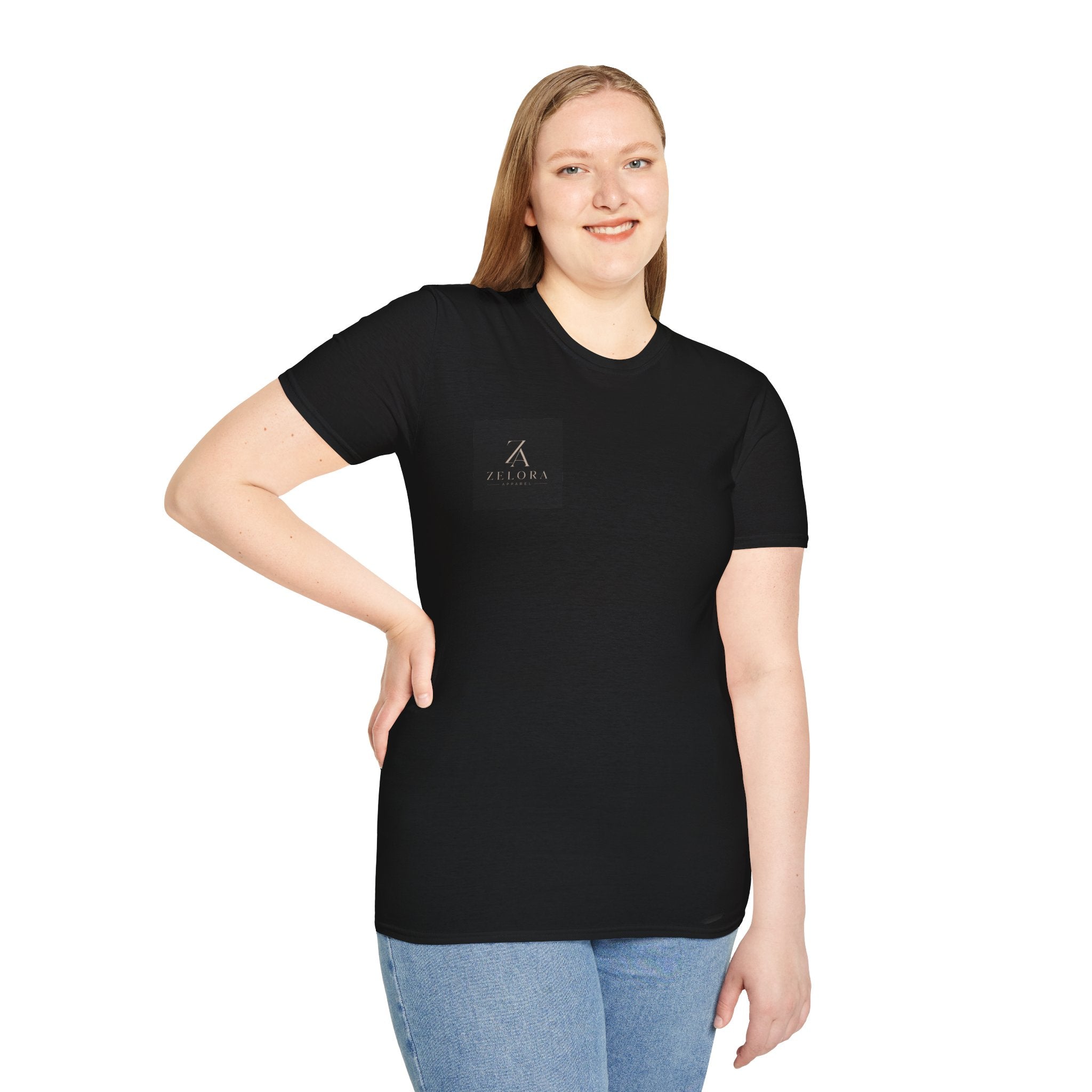 Minimalist 'Velora' Logo T-Shirt — Women's & Men's Casual Tee