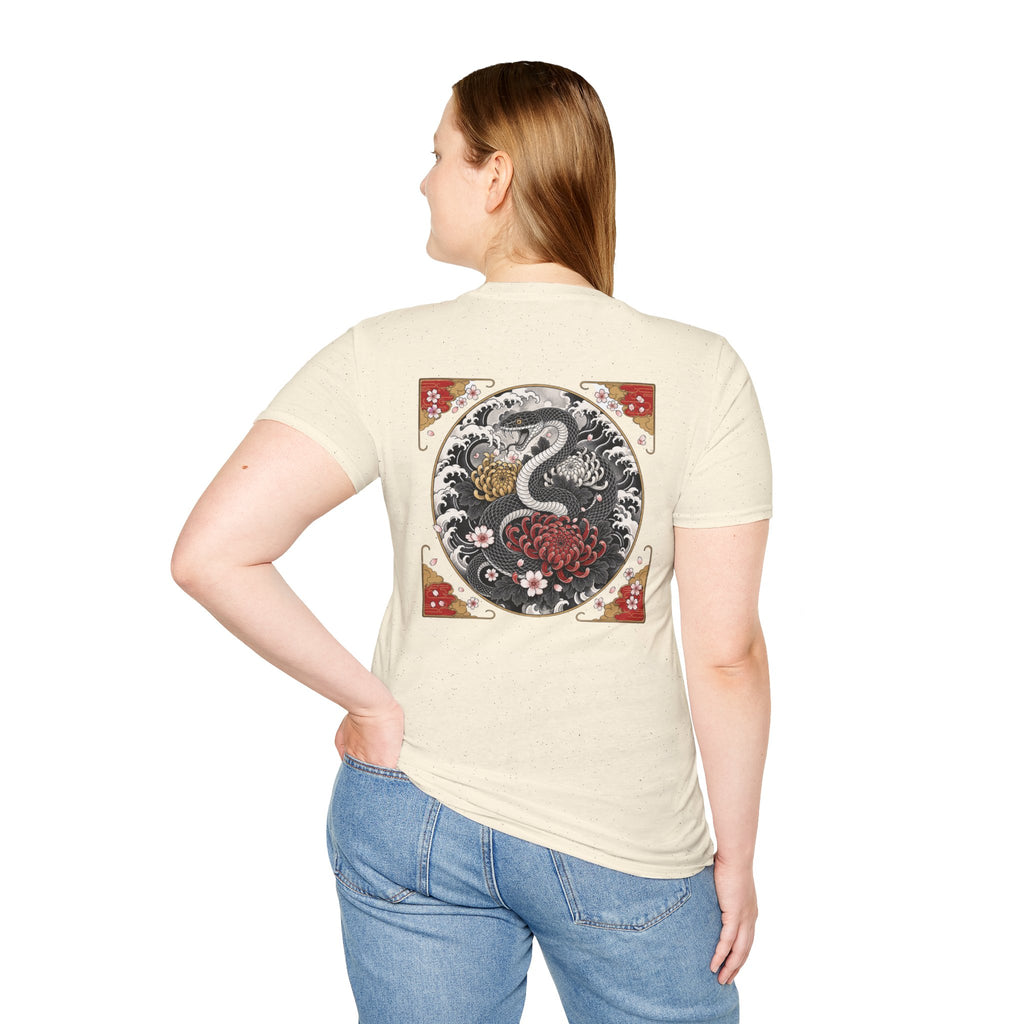 Minimal Logo T-Shirt — Zeora Monogram Casual Tee
