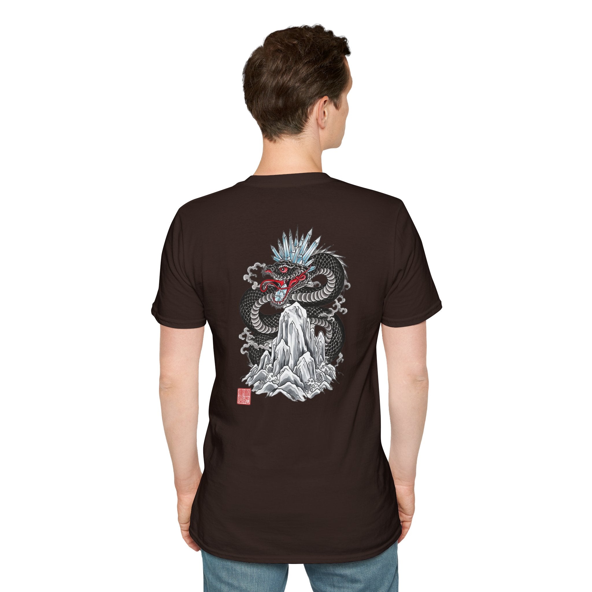 Minimal Logo T-Shirt — ZEIORA Chest Patch Design