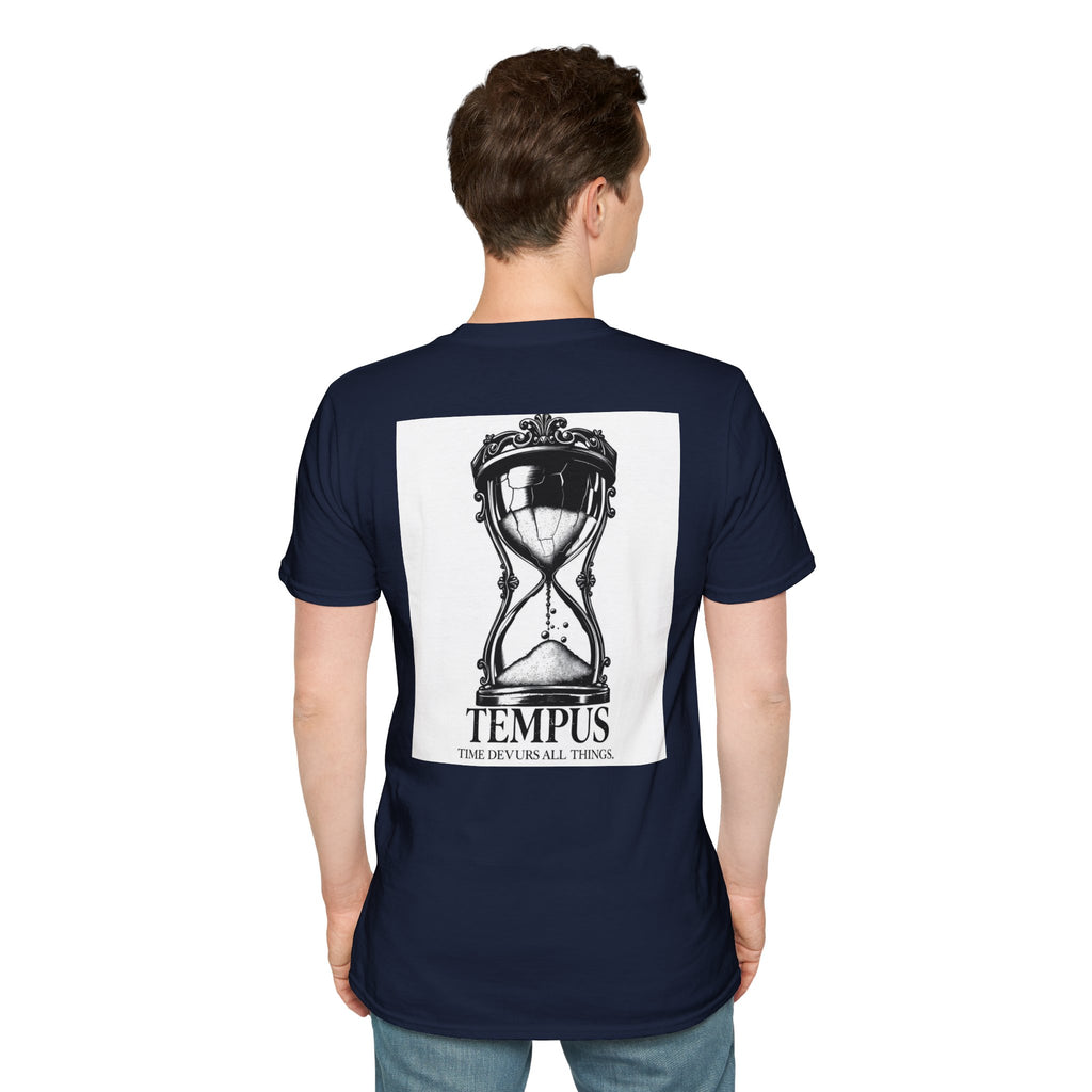 Minimal Logo T-Shirt — Small Chest Emblem Casual Tee