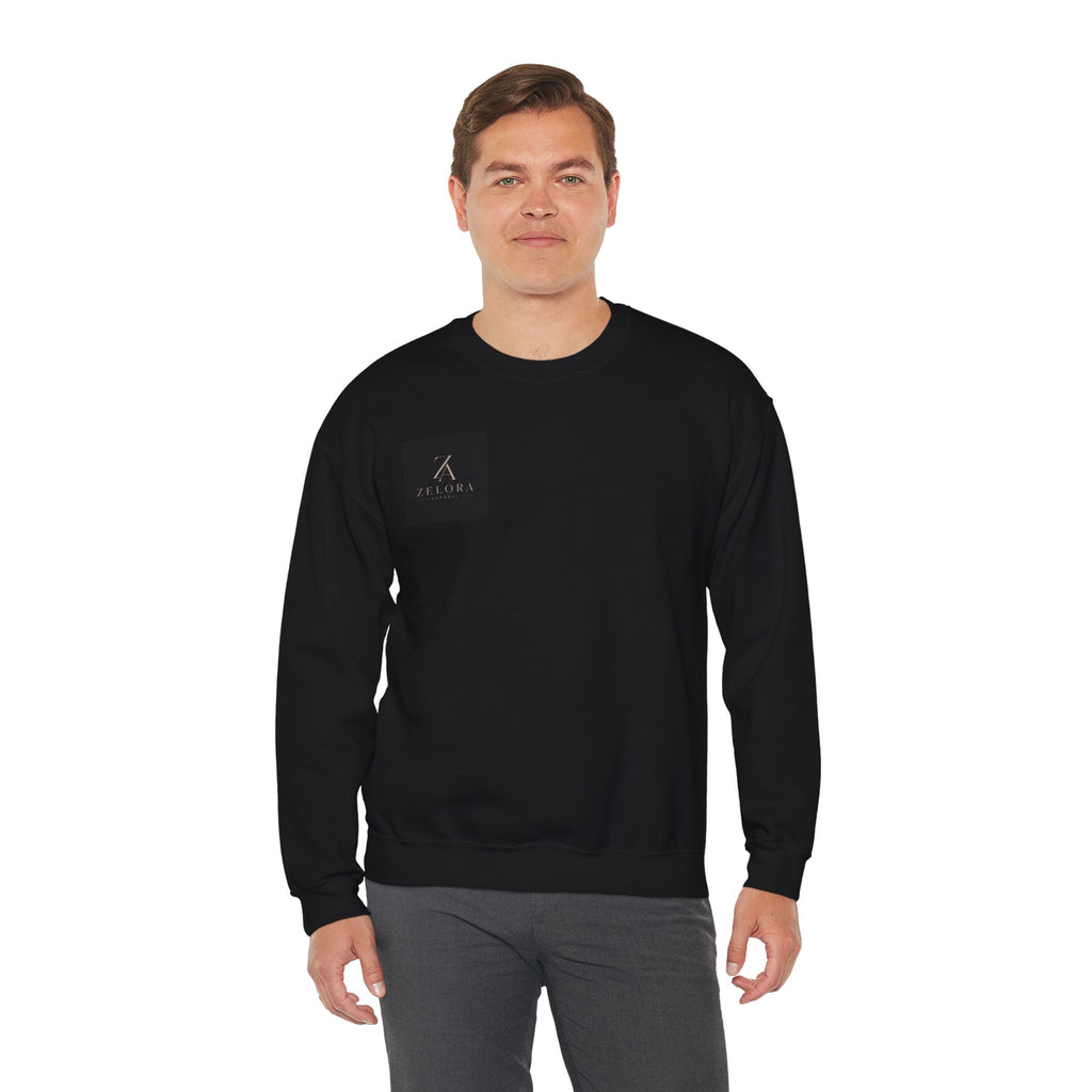 Dragon Circle Crewneck Sweatshirt — Asian-Inspired Snake & Floral Back Graphic
