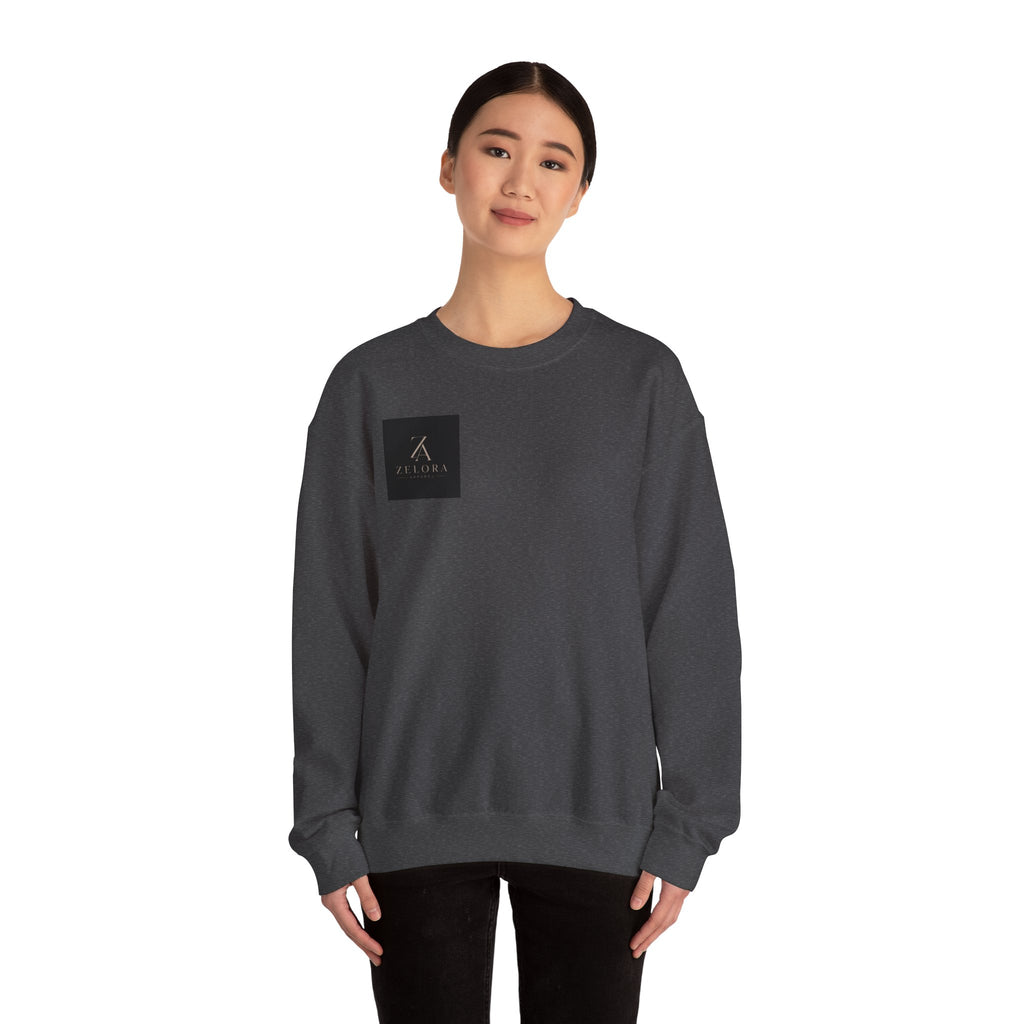 Phoenix Floral Crewneck Sweatshirt — Oriental Phoenix & Peony Graphic