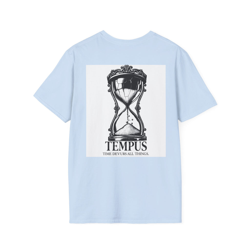 Minimal Logo T-Shirt — Small Chest Emblem Casual Tee