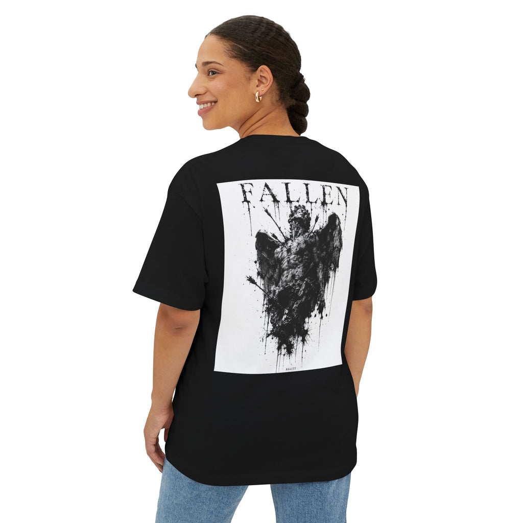 Fallen Angel — Oversized White Casual Shirt