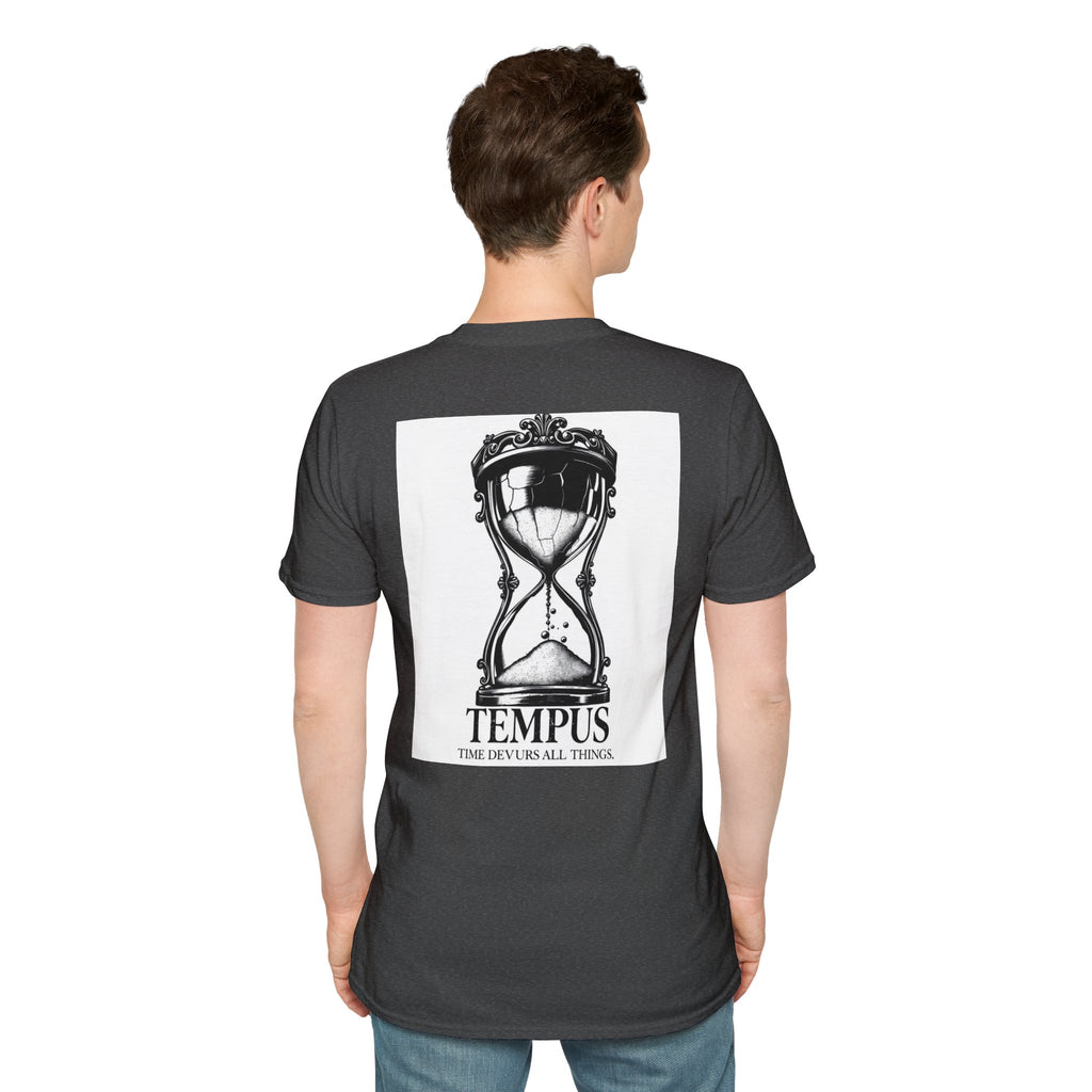 Minimal Logo T-Shirt — Small Chest Emblem Casual Tee