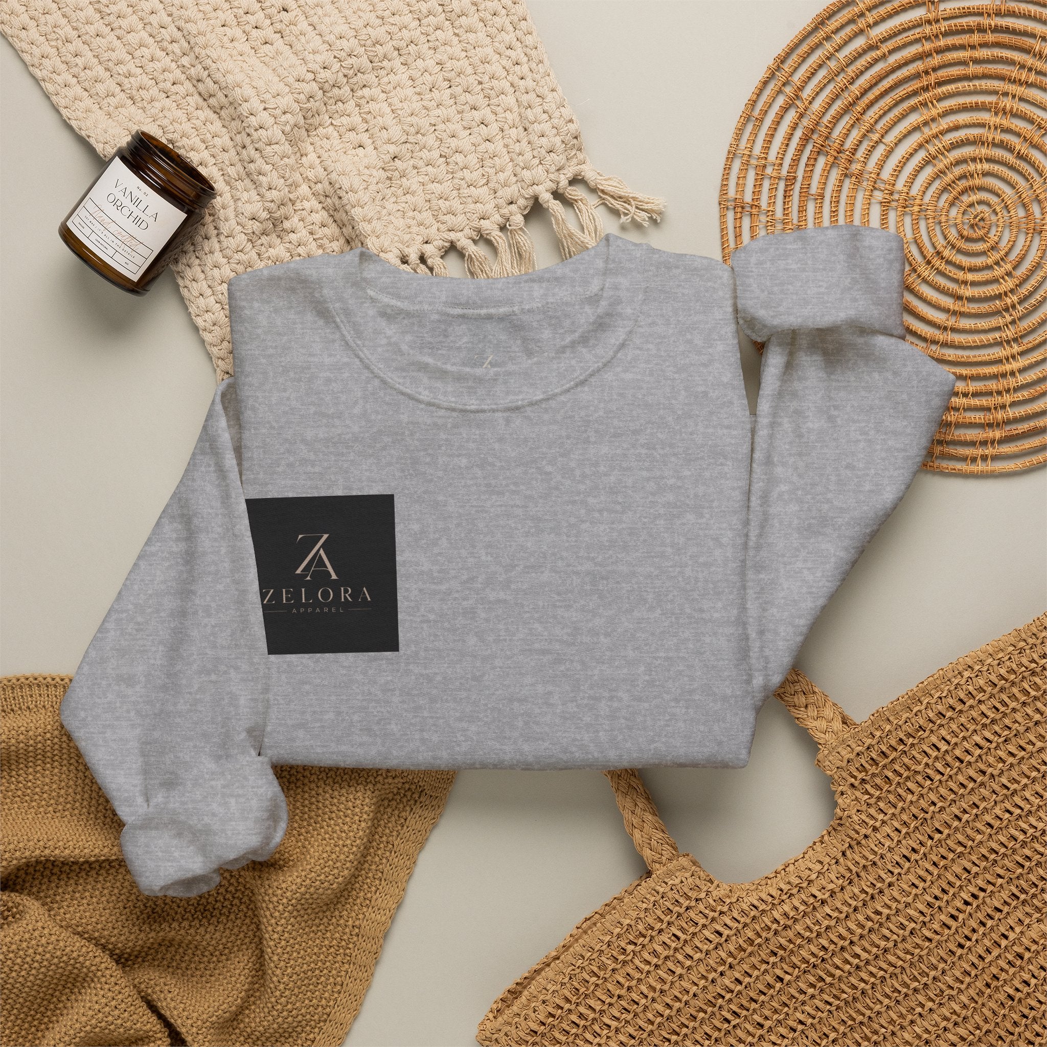 Tempus Hourglass Crewneck Sweatshirt — 'Time Devours All Things' Graphic