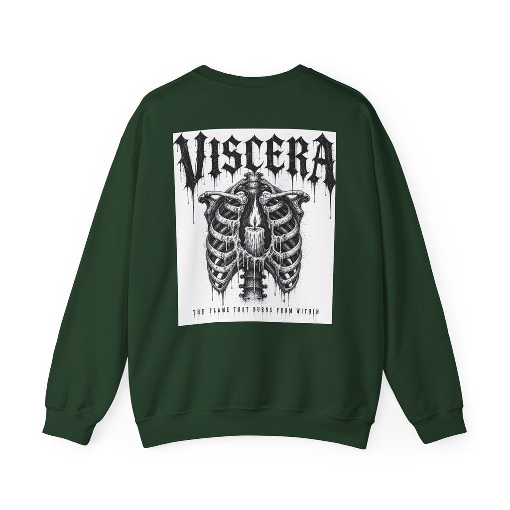 Crewneck Sweatshirt — Viscera Ribcage Graphic Crewneck