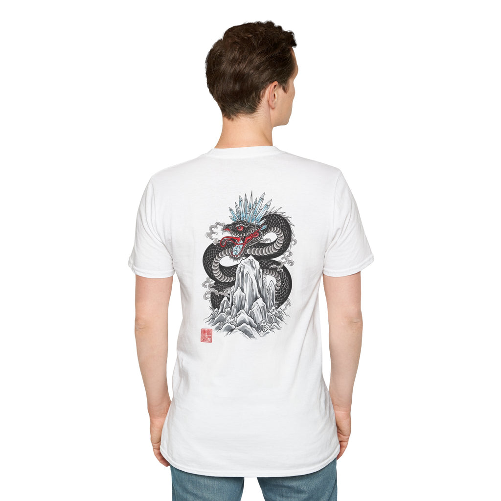 Minimal Logo T-Shirt — ZEIORA Chest Patch Design