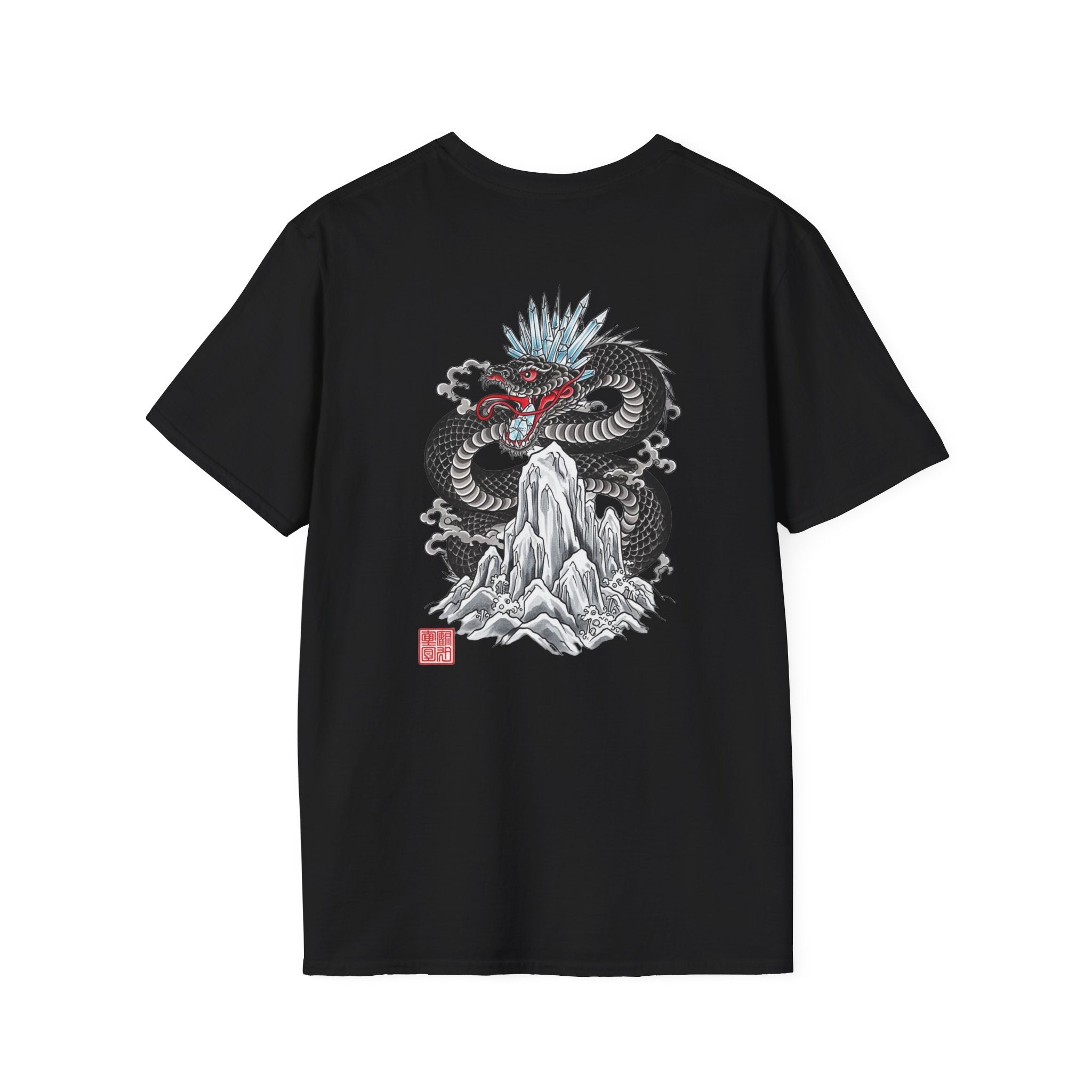 Minimal Logo T-Shirt — ZEIORA Chest Patch Design