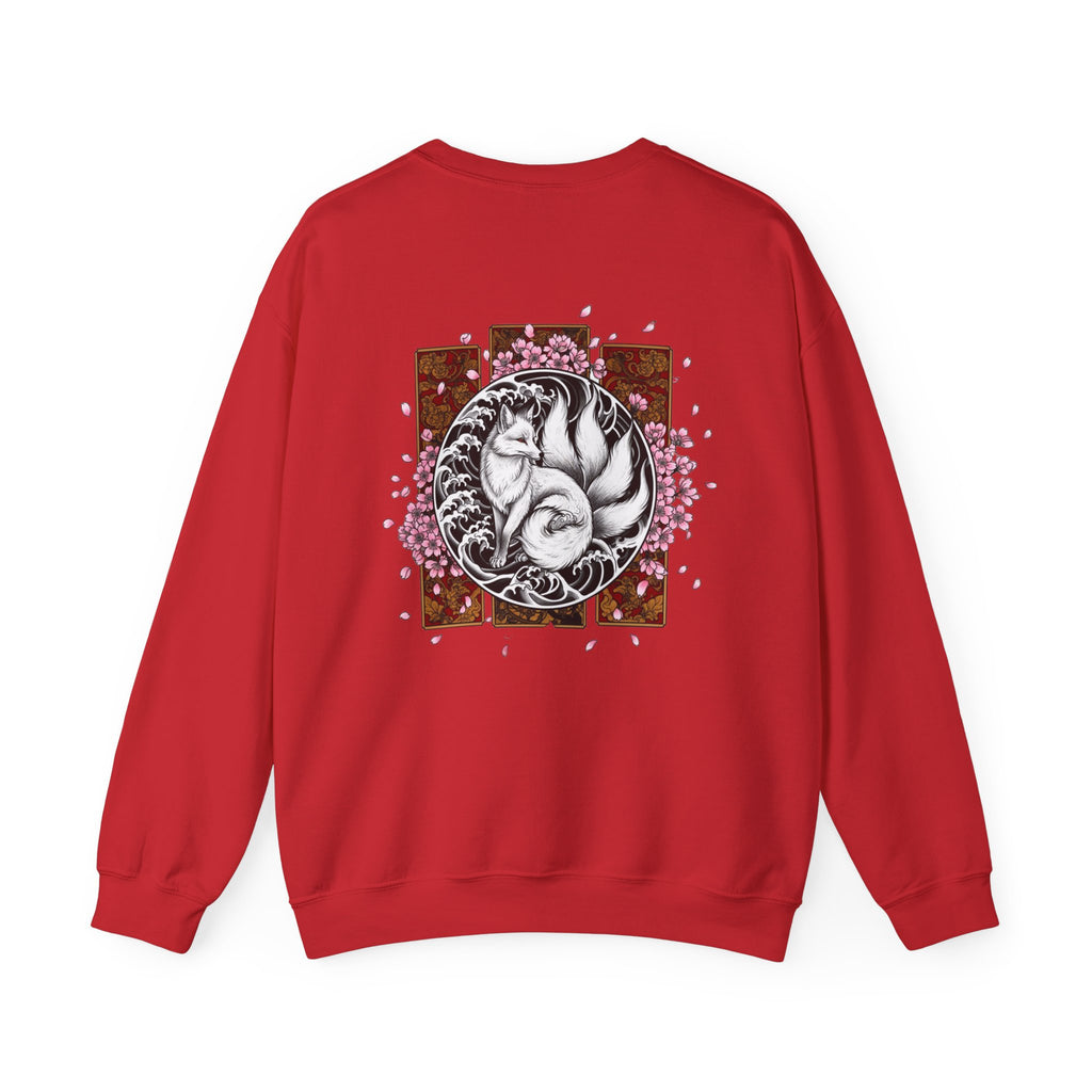 Fox Circle Graphic Sweatshirt