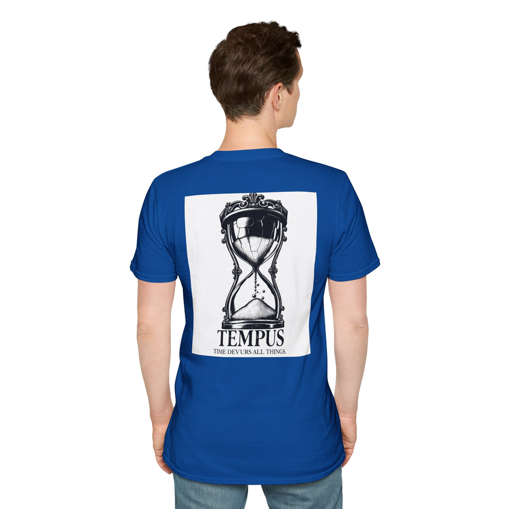 Minimal Logo T-Shirt — Small Chest Emblem Casual Tee