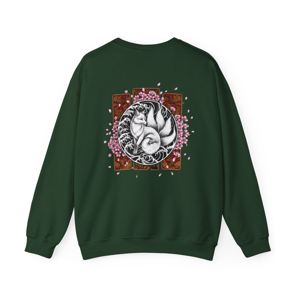 Fox Circle Graphic Sweatshirt