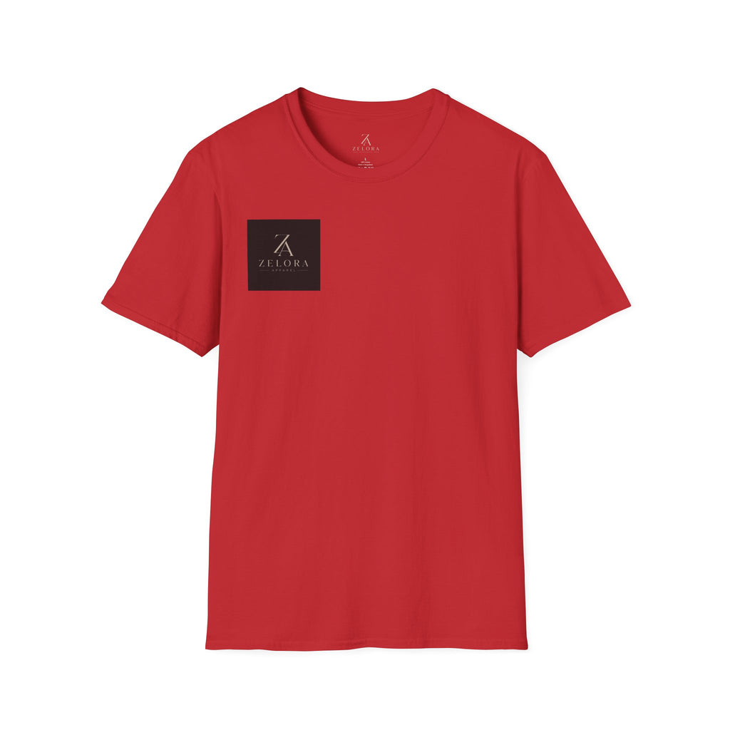 Minimal Logo T‑Shirt — Zelora Square Chest Graphic