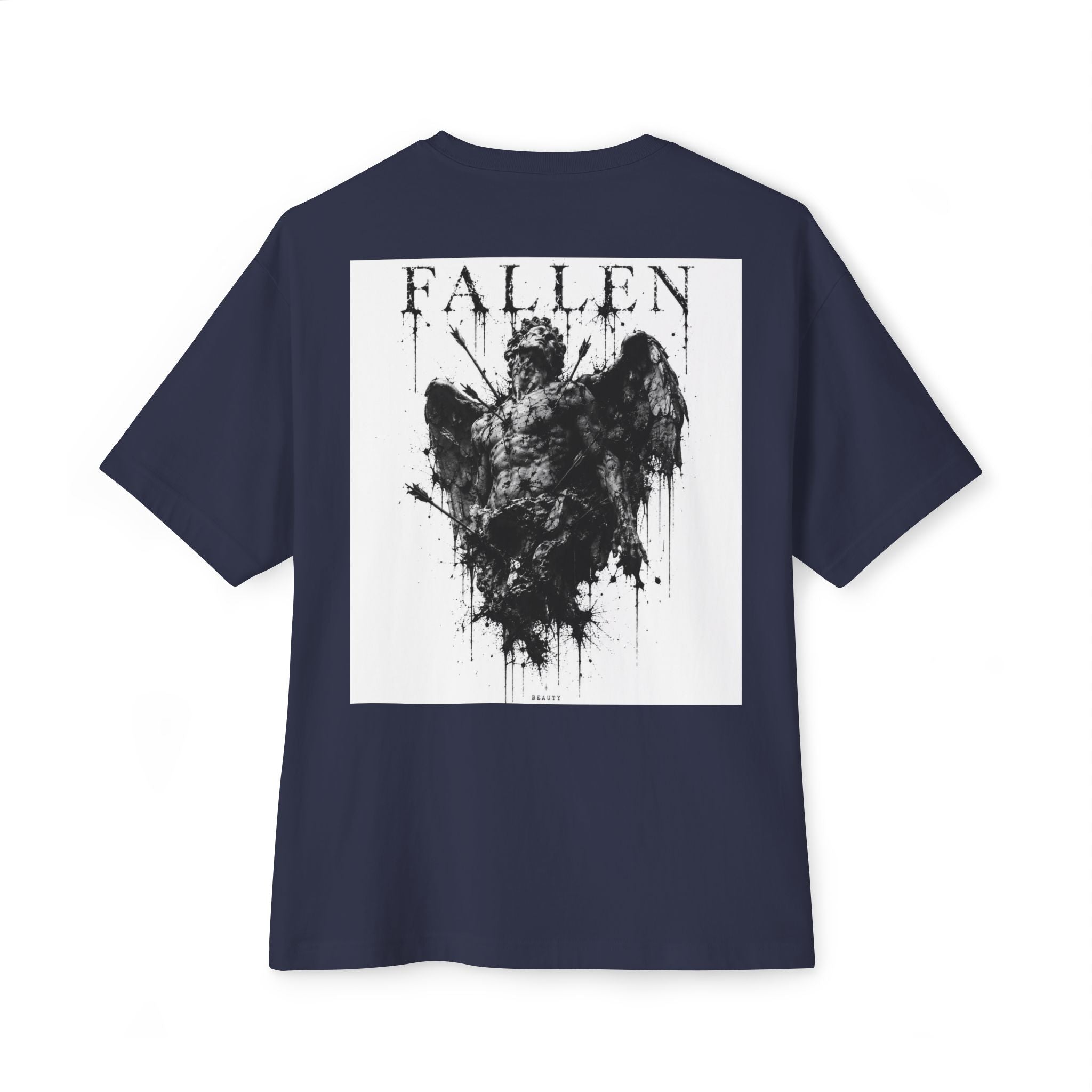 Fallen Angel — Oversized White Casual Shirt