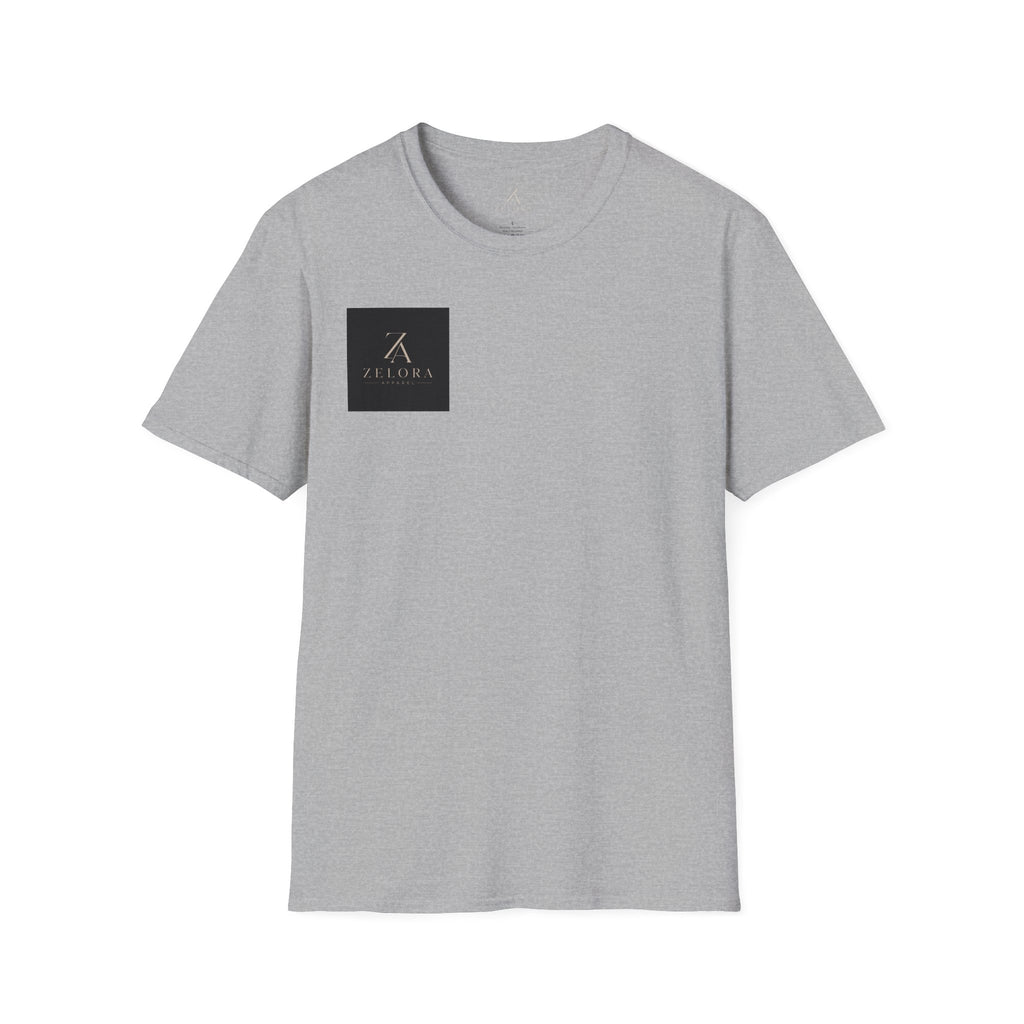 Minimal Logo T‑Shirt — Zeora Monogram Chest Print