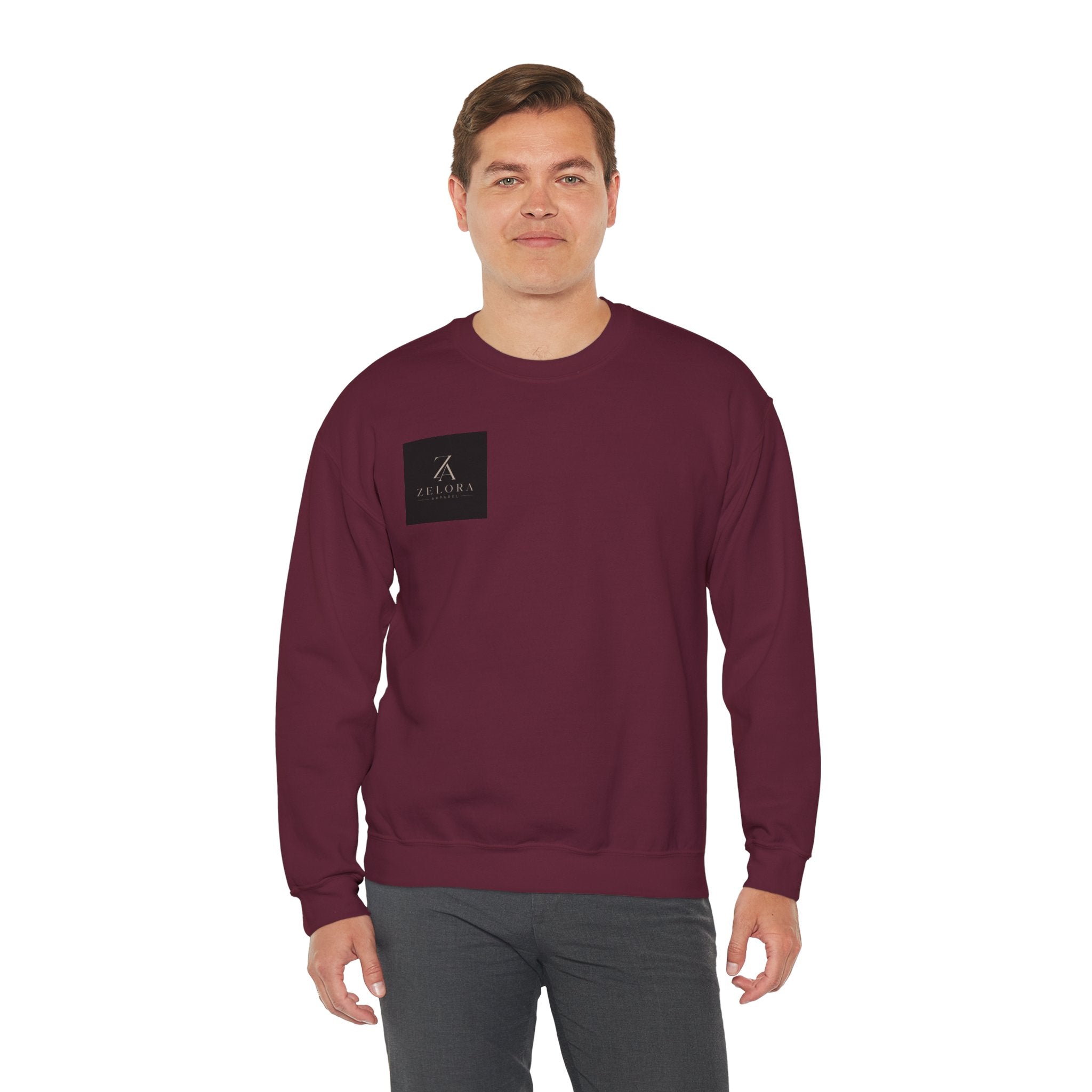 Dragon Circle Crewneck Sweatshirt — Asian-Inspired Snake & Floral Back Graphic