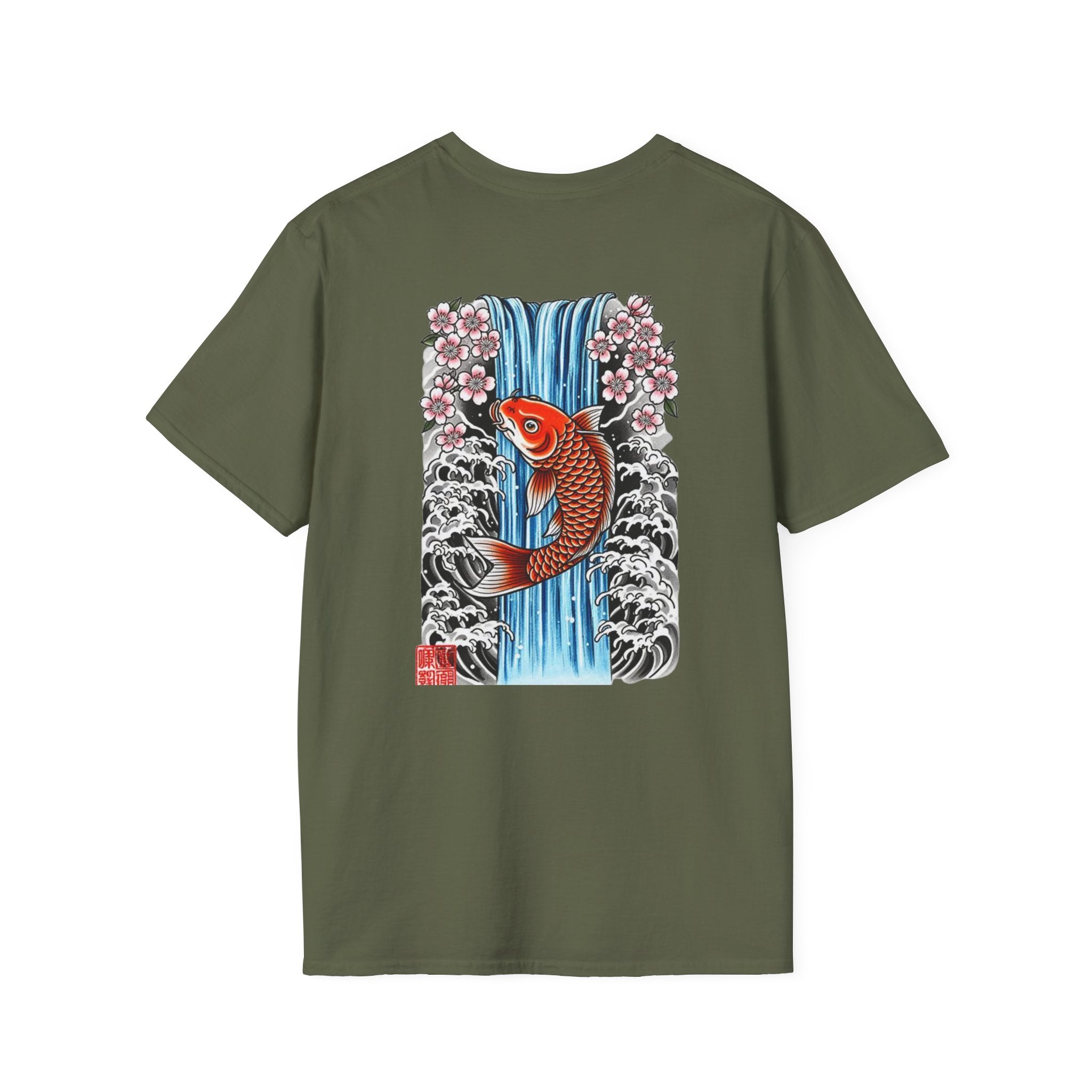 Minimal Logo T‑Shirt — Petite Chest Square Branding Tee