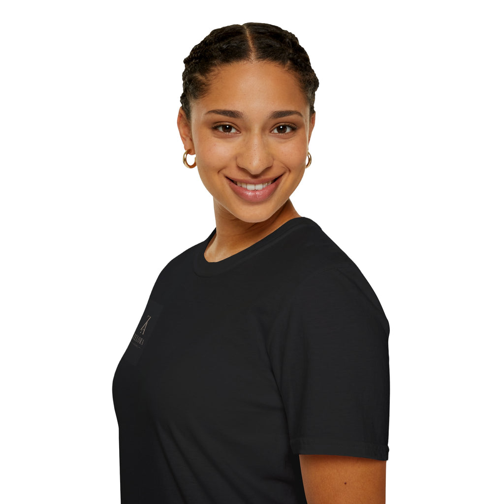 Minimal Logo T-Shirt — Zeora Branded Chest Patch