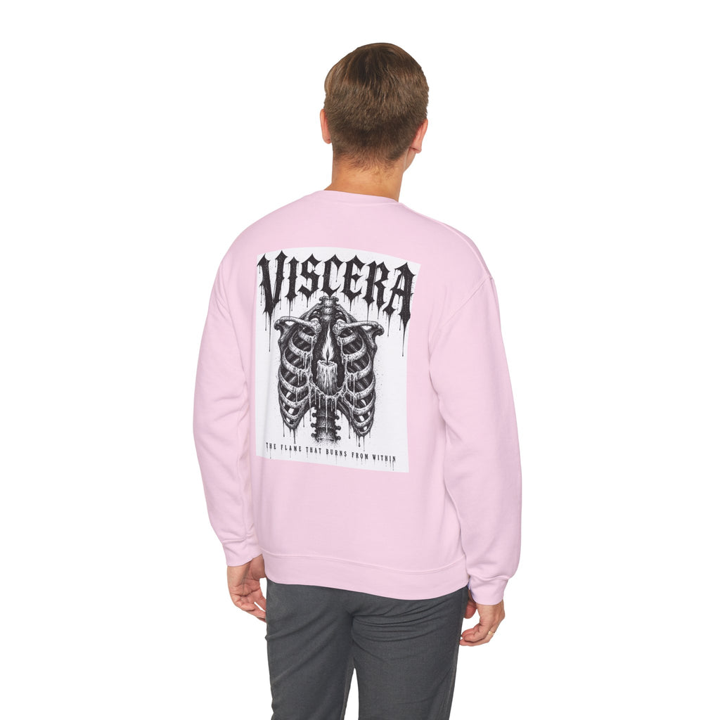 Crewneck Sweatshirt — Viscera Ribcage Graphic Crewneck