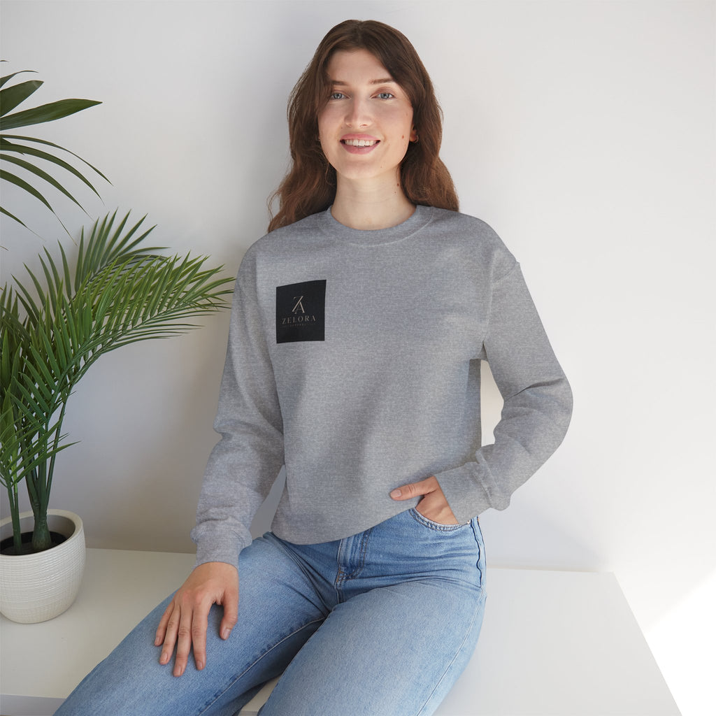 Tiger & Roses Crewneck Sweatshirt — Japanese Tattoo Style Back Graphic