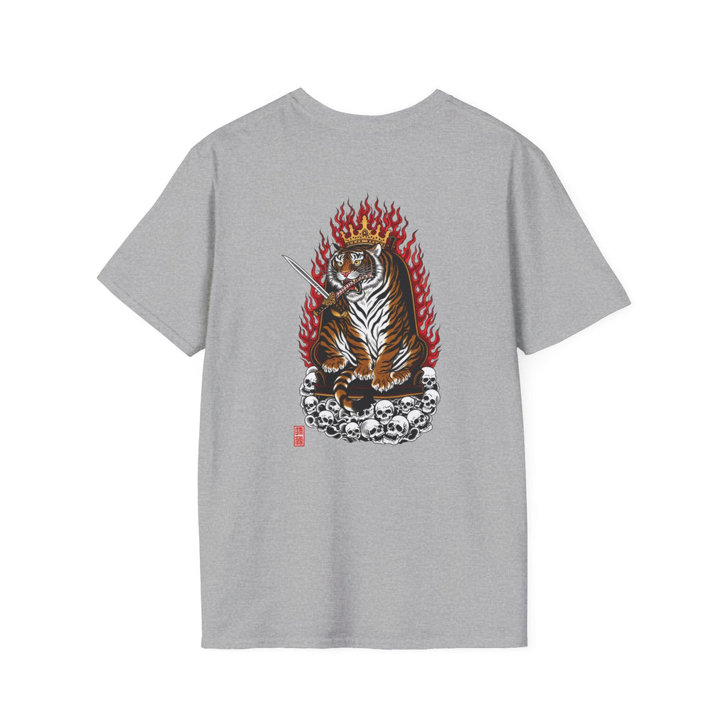 Minimal Logo T‑Shirt — Small Chest Emblem Casual Tee