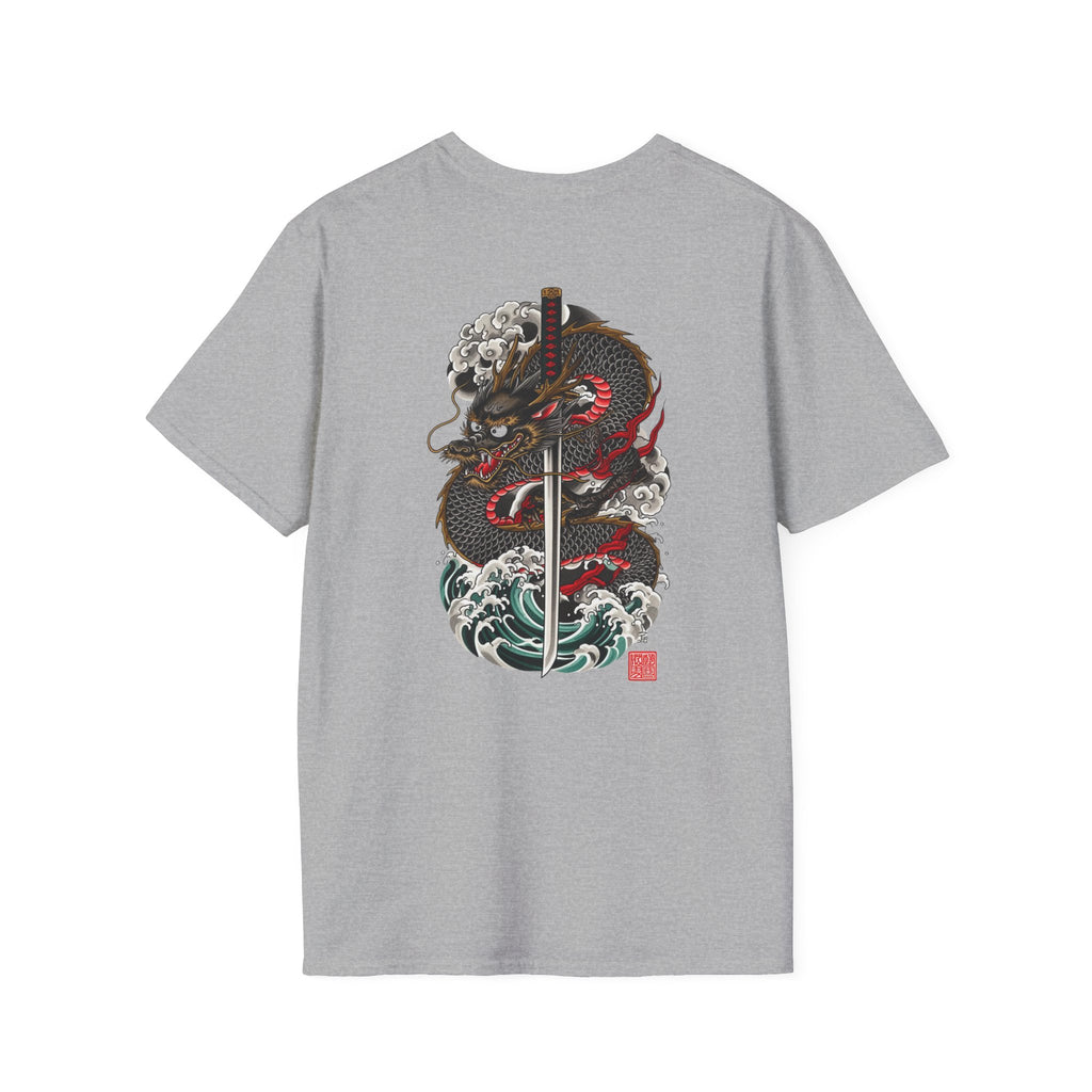 Minimal Logo T‑Shirt — Zenora Black Square Chest Print
